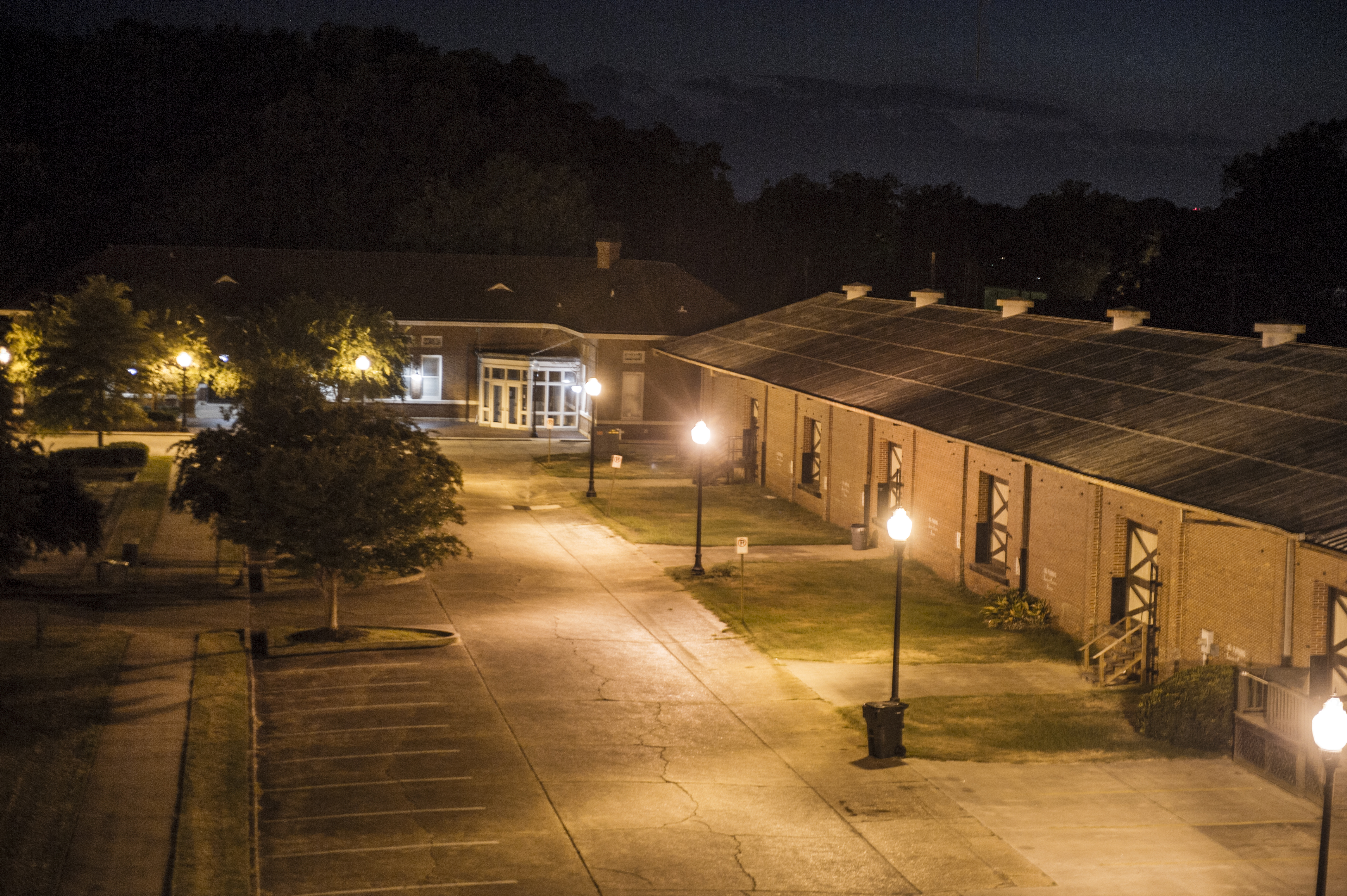 Opelika-Train-Depot-at-Night-_NP21808