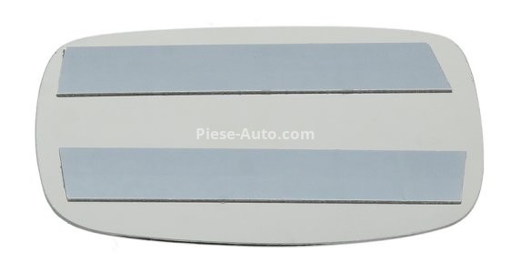 Sticlă oglindă retrovizoare laterală stânga (plat) , pentru: FORD FIESTA III, FIESTA IV, FIESTA/MINIVAN; MAZDA 121 III 03.89-08.03 -01.02