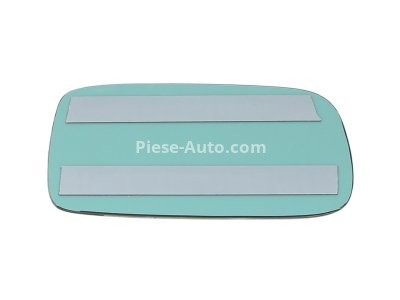 Sticlă oglindă retrovizoare laterală stânga (plat) , pentru: SKODA FELICIA CUBE, FELICIA I; VW POLO III CLASSIC 10.94-07.02 -01.02