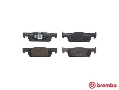 Set plăcuțe frână BREMBO ,față, pentru: DACIA LOGAN II, LOGAN MCV II, SANDERO II; RENAULT CLIO IV, CLIO IV/HATCHBACK, CLIO IV/KOMBI, SANDERO/STEPWAY II, THALIA III, TWINGO III 0.9-Electric 10.12-