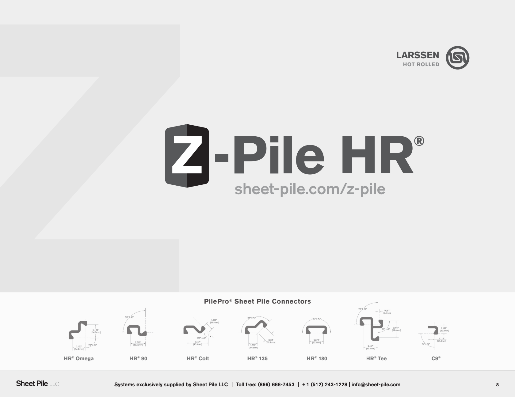 Data Sheets: Z-Pile HR®