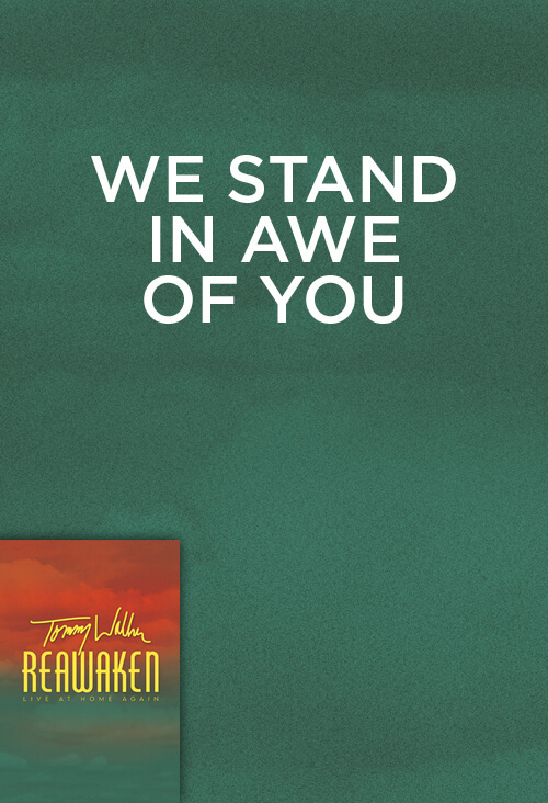 We Stand In Awe Of You (prerelease: coming in December)