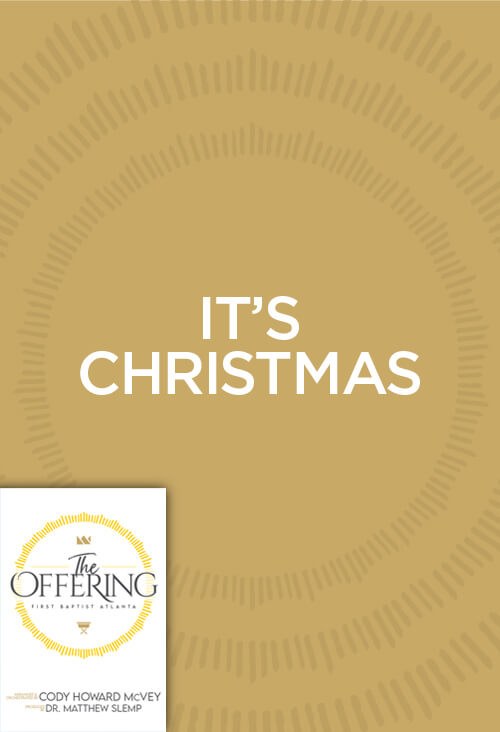It’s Christmas