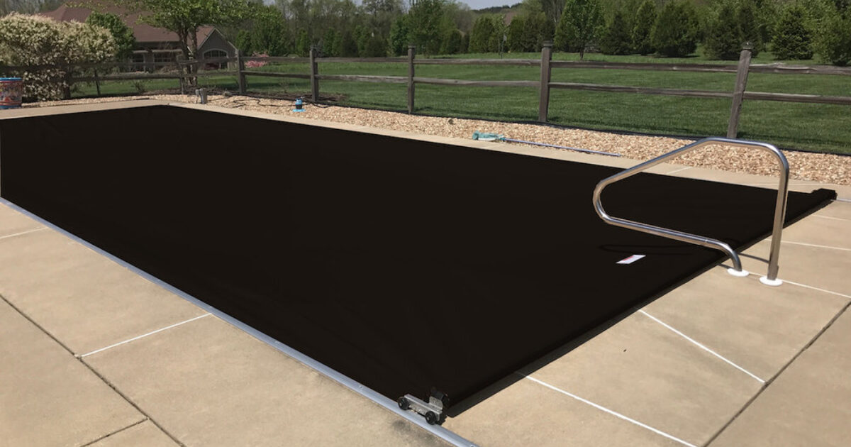 Probuilt Pool & Patio Black Pool Cover