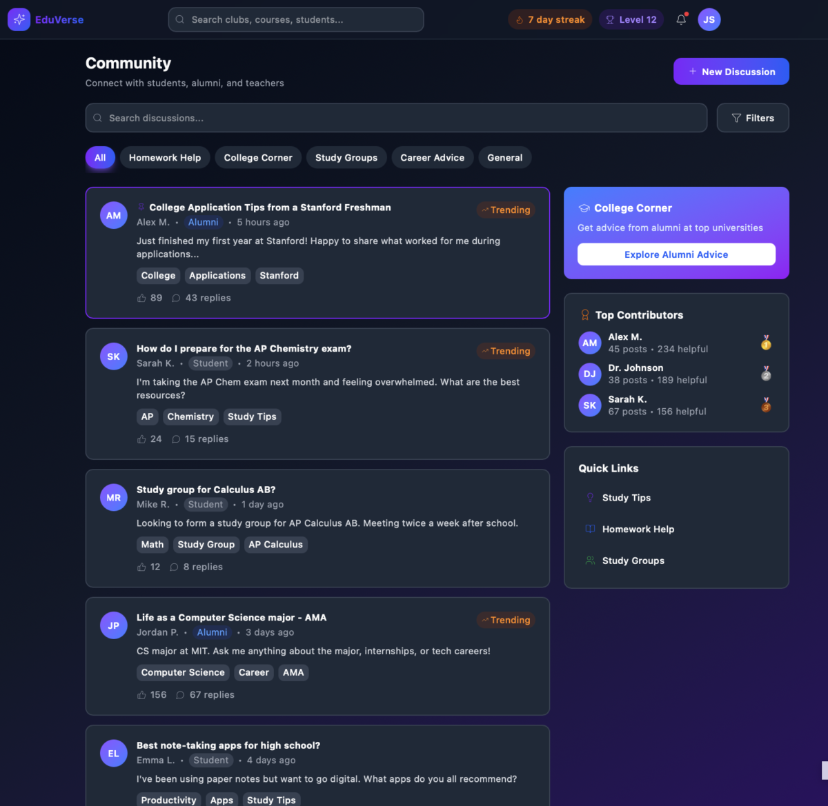 Community page Fahim