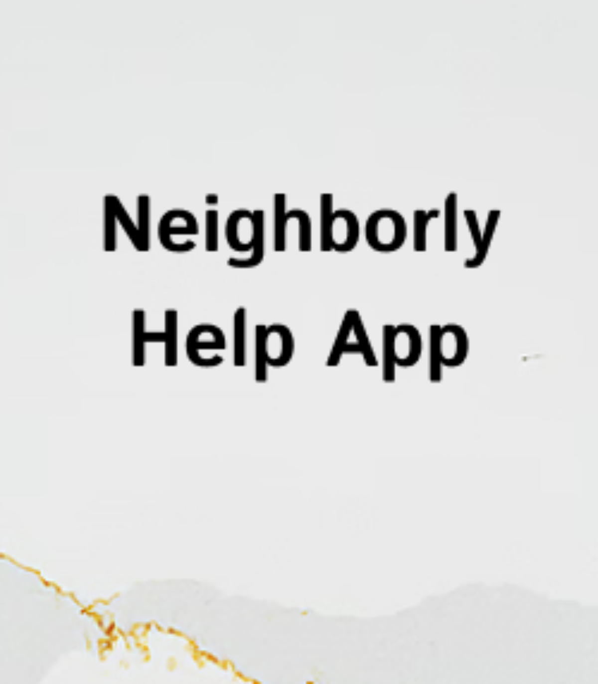 Neighborly Help App