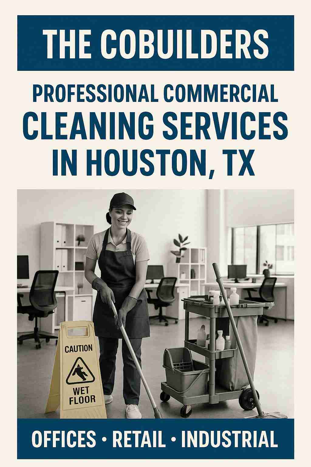 Professional commercial cleaning services in Houston, TX for offices, retail, and industrial spaces