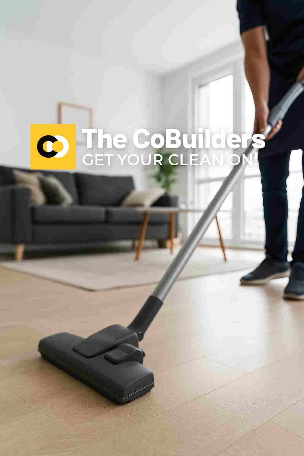 The CoBuilders professional cleaning service in a Boston apartment
