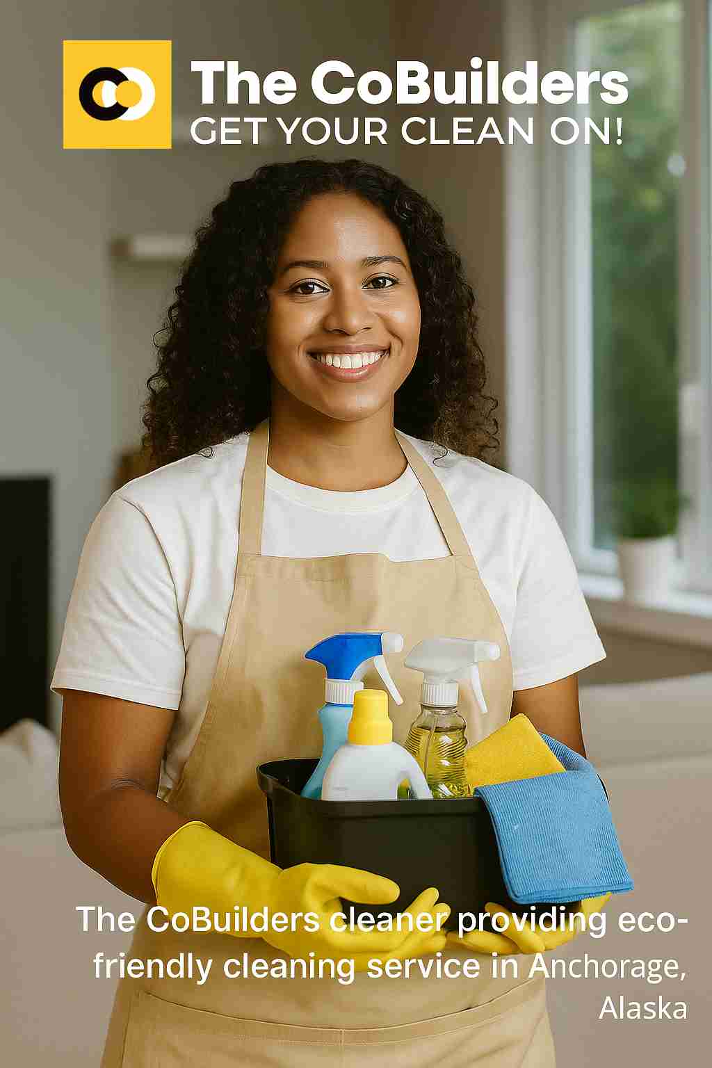The CoBuilders cleaner providing eco-friendly cleaning service in Anchorage, Alaska