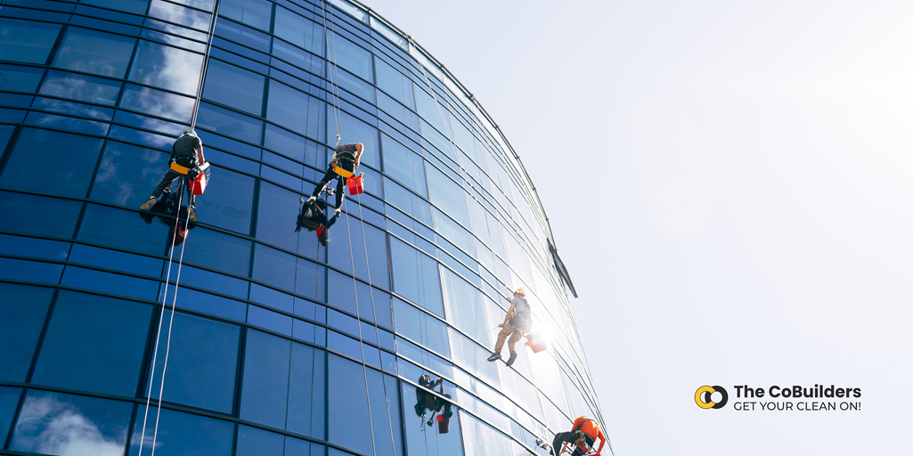 Corporate Window Cleaning from The CoBuilders Best Window Cleaner