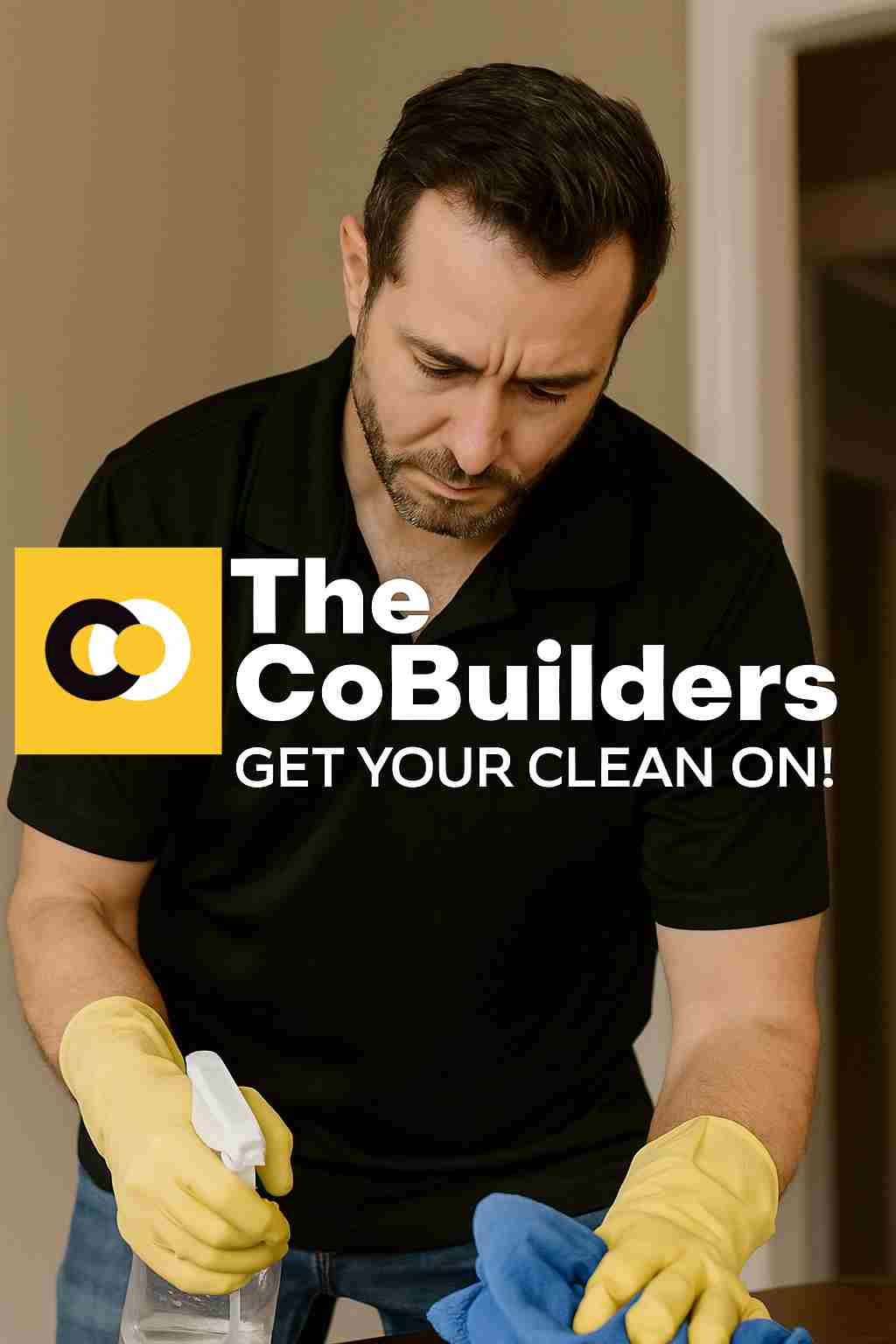 The CoBuilders professional delivering cleaning and service in a Boise, Idaho home