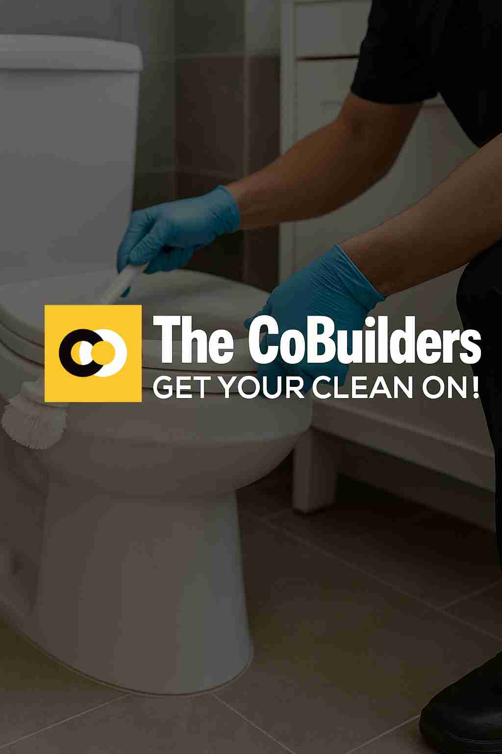 Eco-friendly toilet stain removal by The CoBuilders in a Charlotte, North Carolina residential bathroom with bright natural light