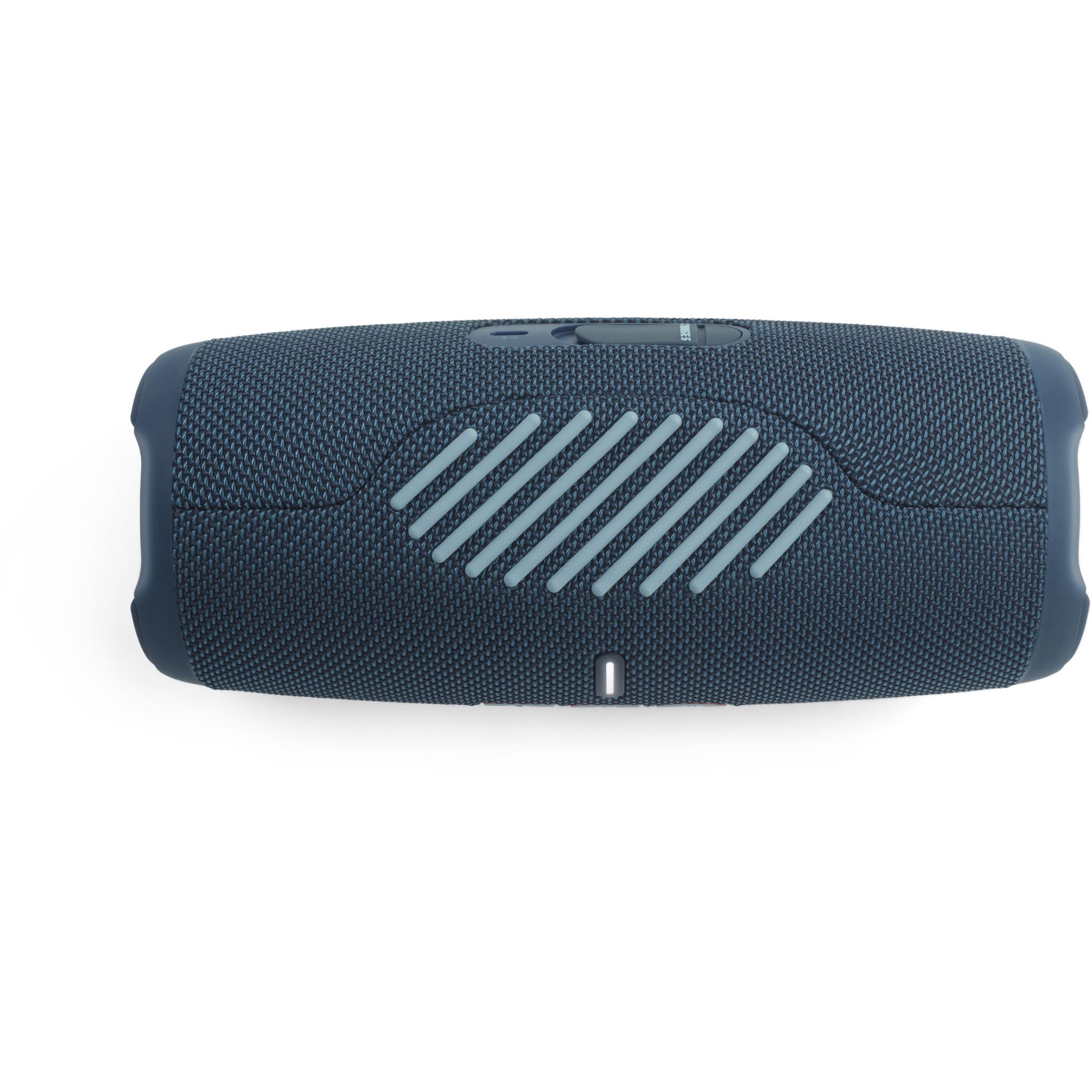 JBL Charge 5 Bluetooth Portable Speaker (Blue) - JB Hi-Fi NZ