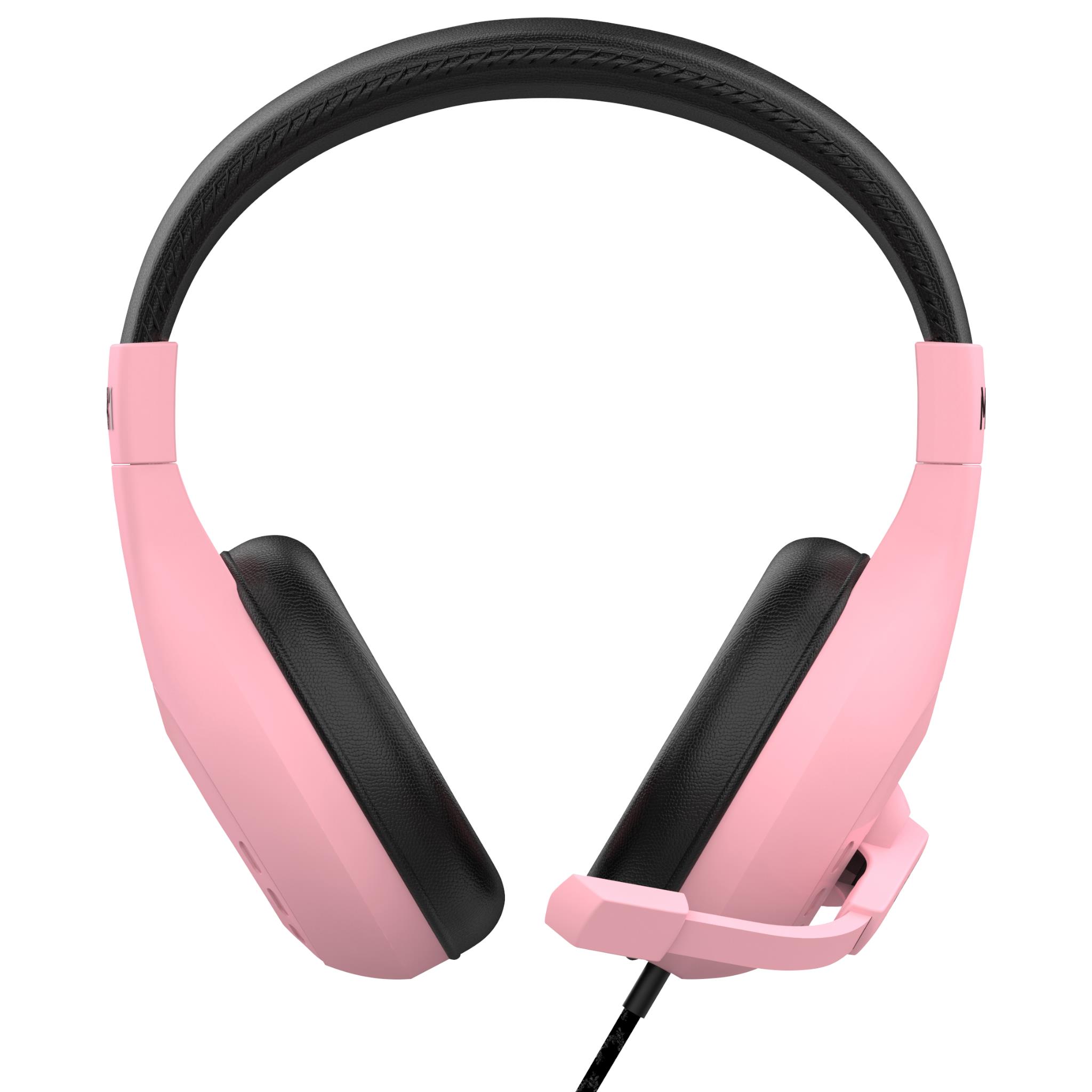 Pink Radio Mic Headset Playmax MX1 Universal Gaming Headset (Pink