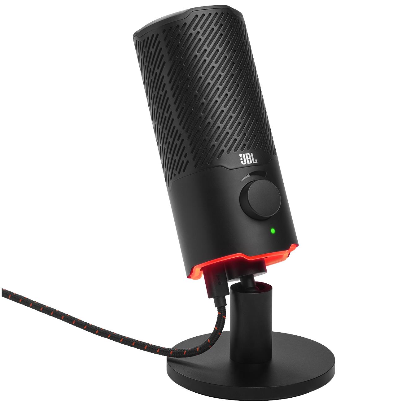 JBL Quantum Stream USB Microphone (Black) - JB Hi-Fi NZ