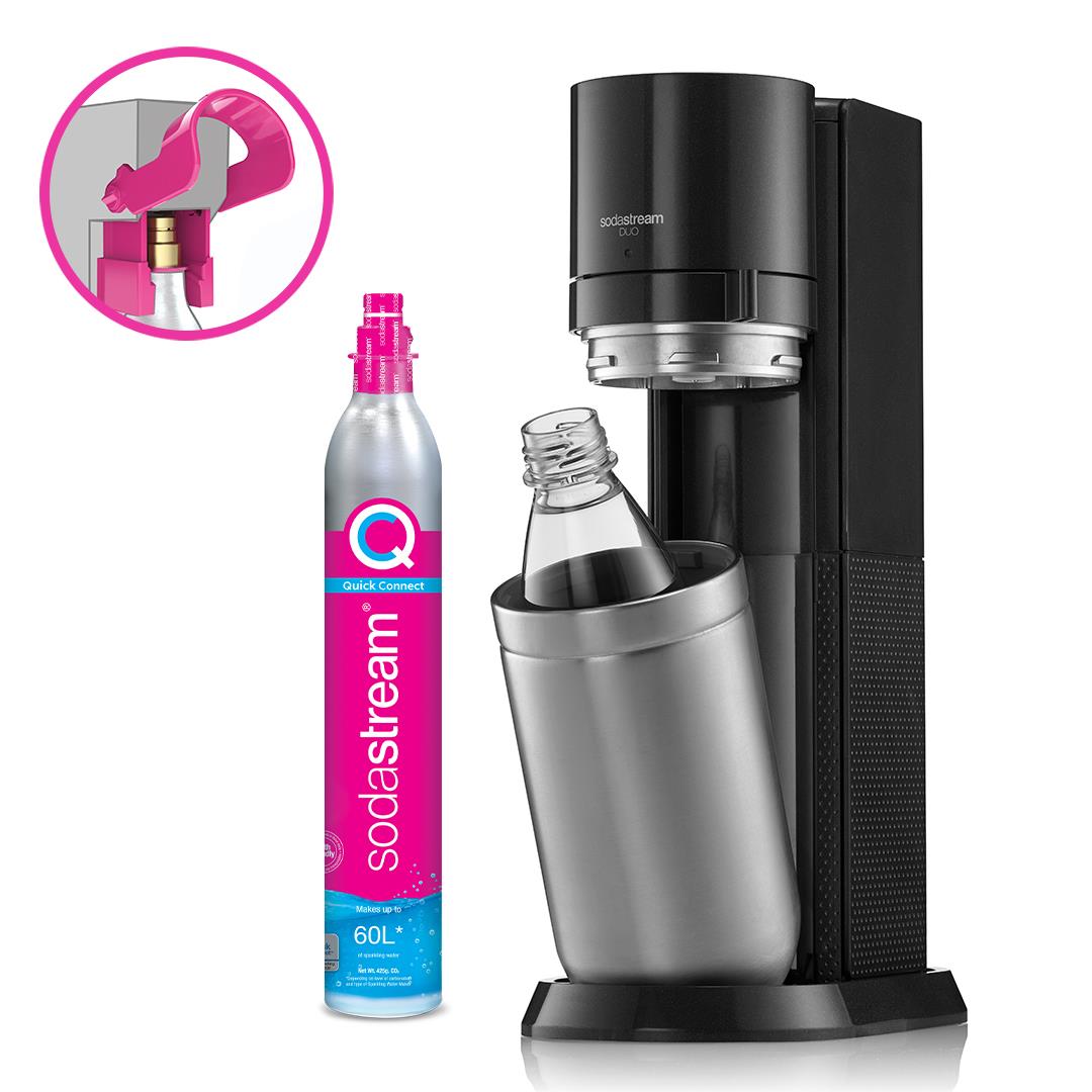 chibita　sodastream duo SSM1084 Sodastream DUO Sparkling Water Maker Starter Pack (Black