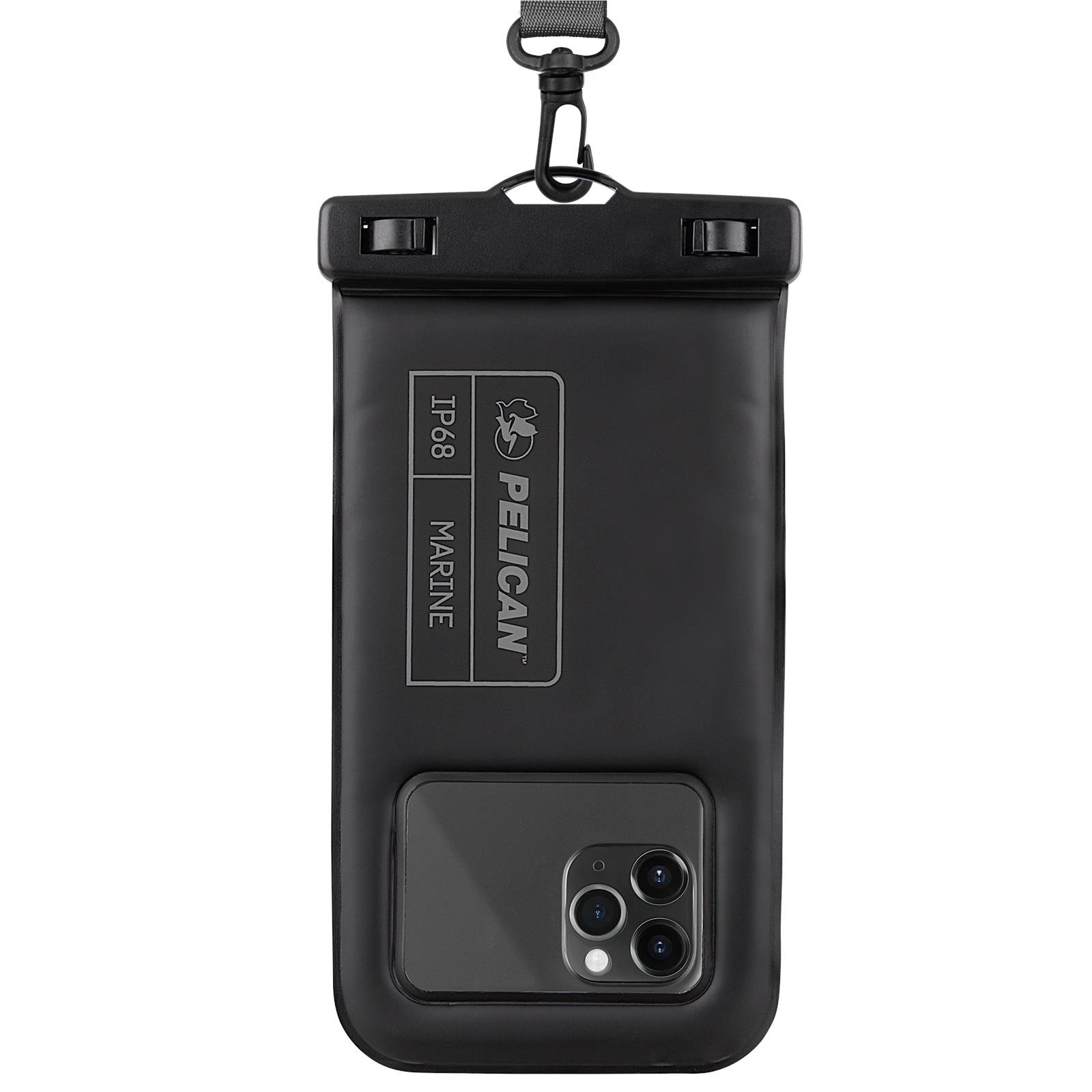 Pelican Marine Universal Floating Phone Pouch (Stealth Black) JB