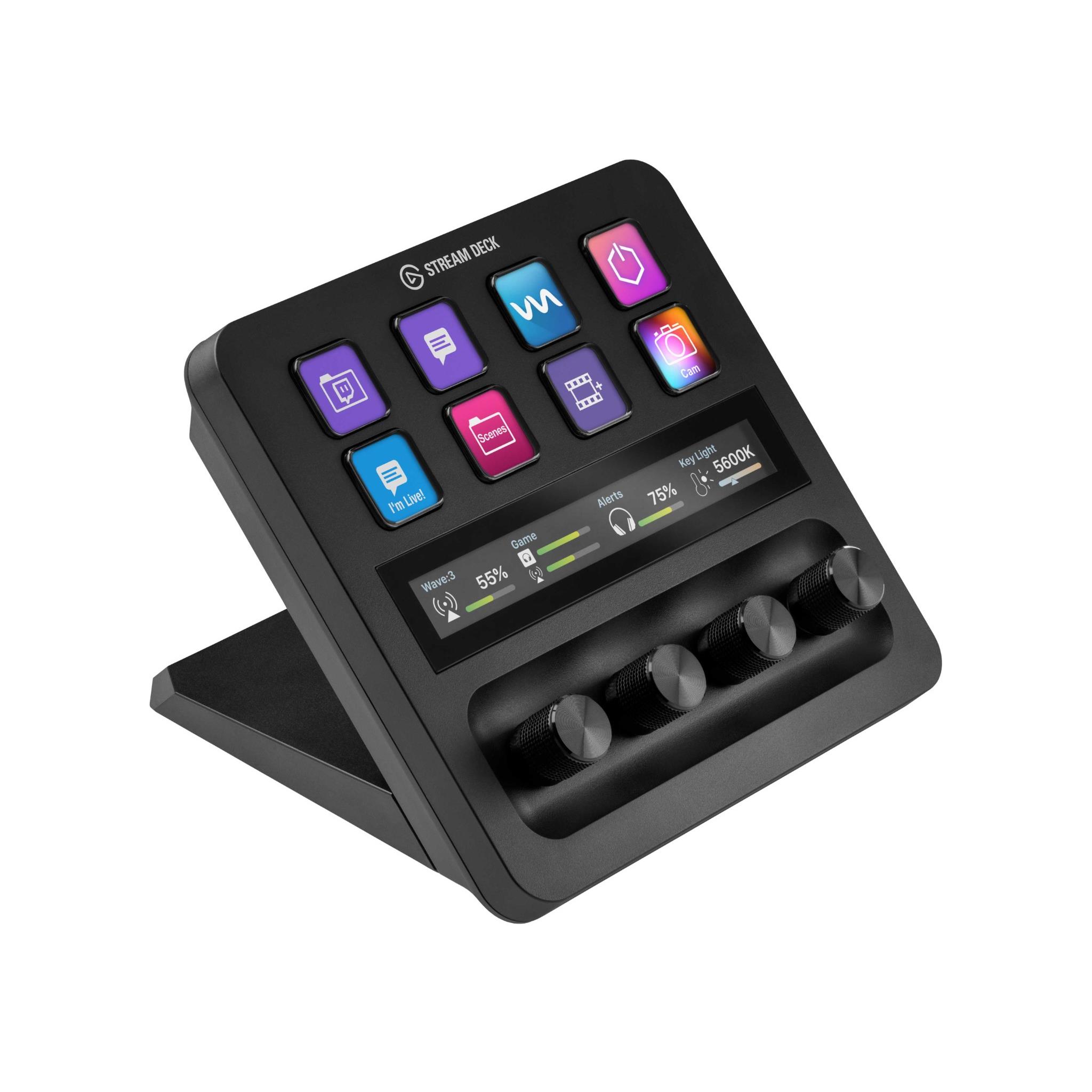 【美品】elgato STREAM DECK + Elgato Stream Deck + Studio Controller with customizable