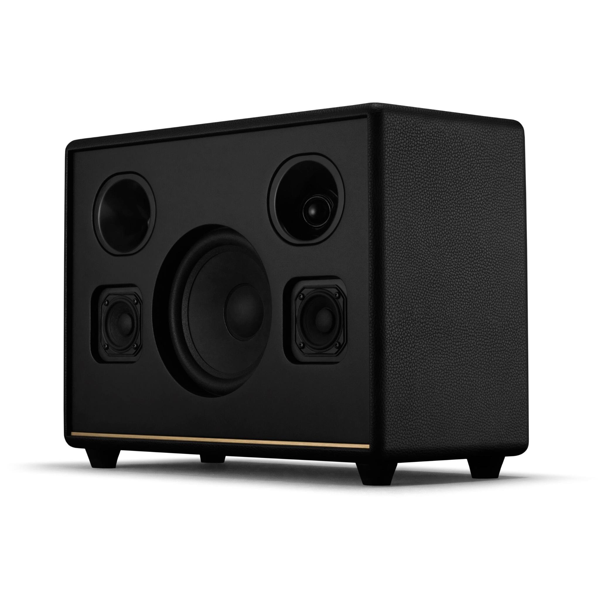 Marshall Woburn III Wireless Bluetooth Speaker (Black) - JB Hi-Fi NZ