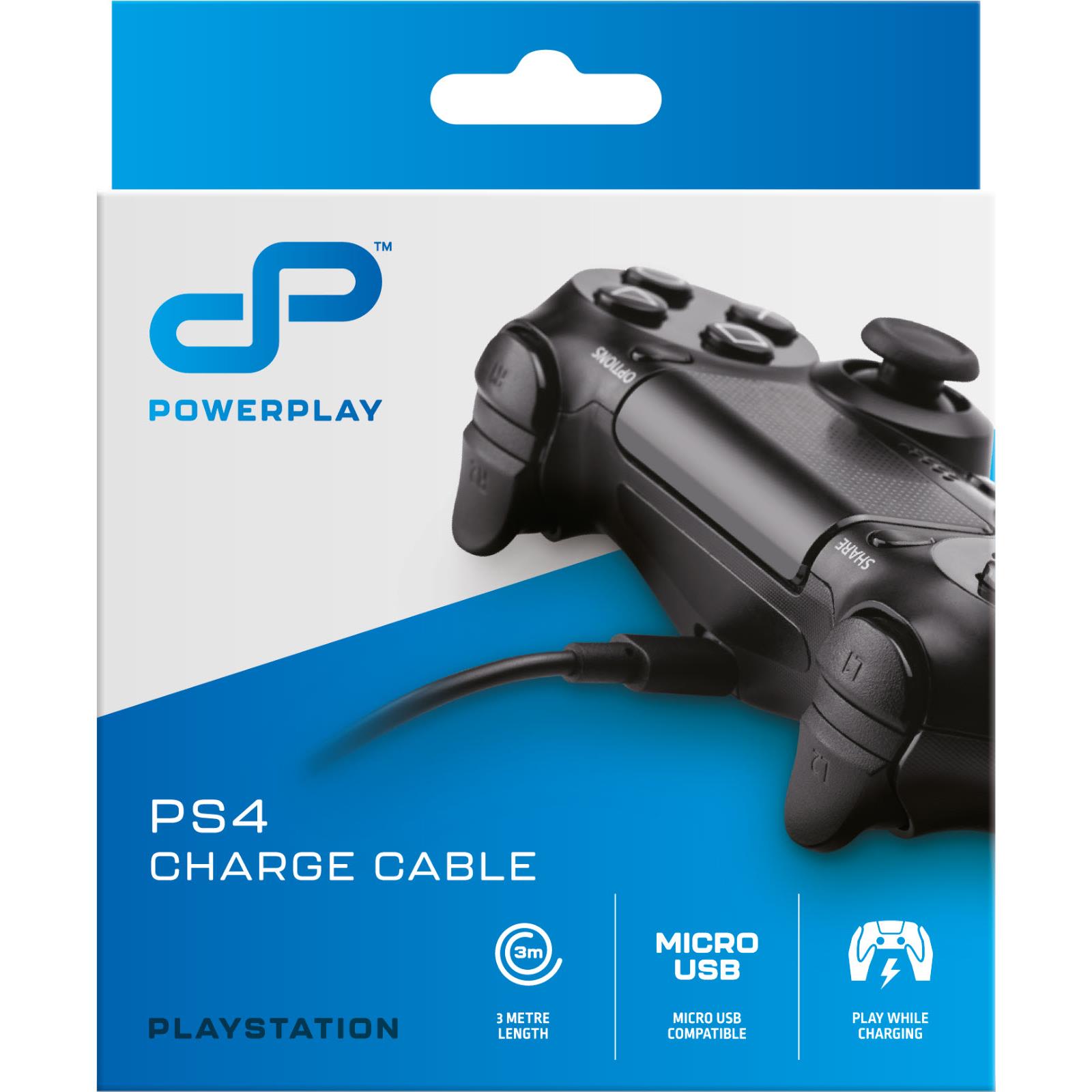 PowerPlay PS4 Charge Cable (3m) JB Hi-Fi NZ - Main Image