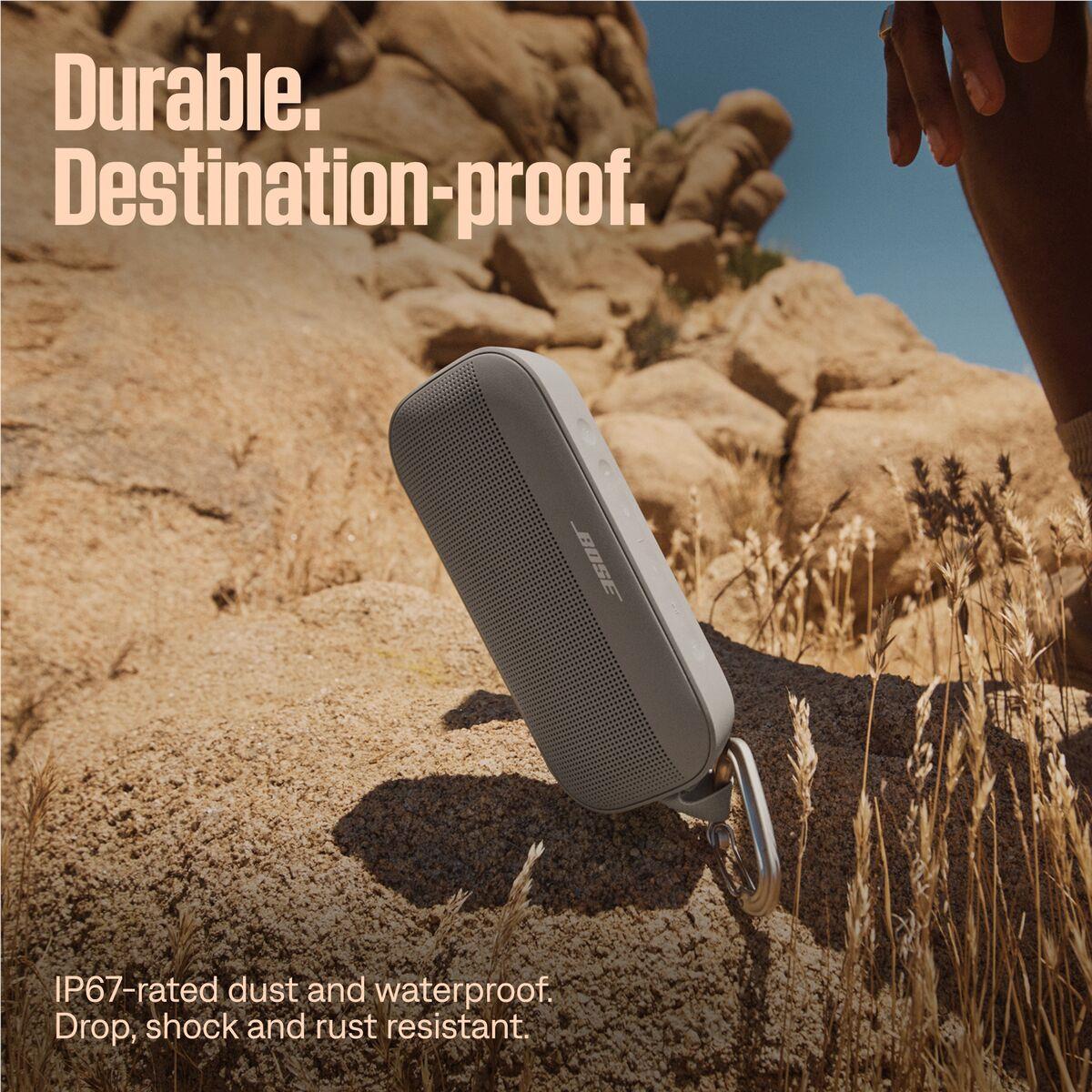 Bose SoundLink Flex Portable Speaker 2nd Gen (Sandstone) - JB Hi-Fi NZ