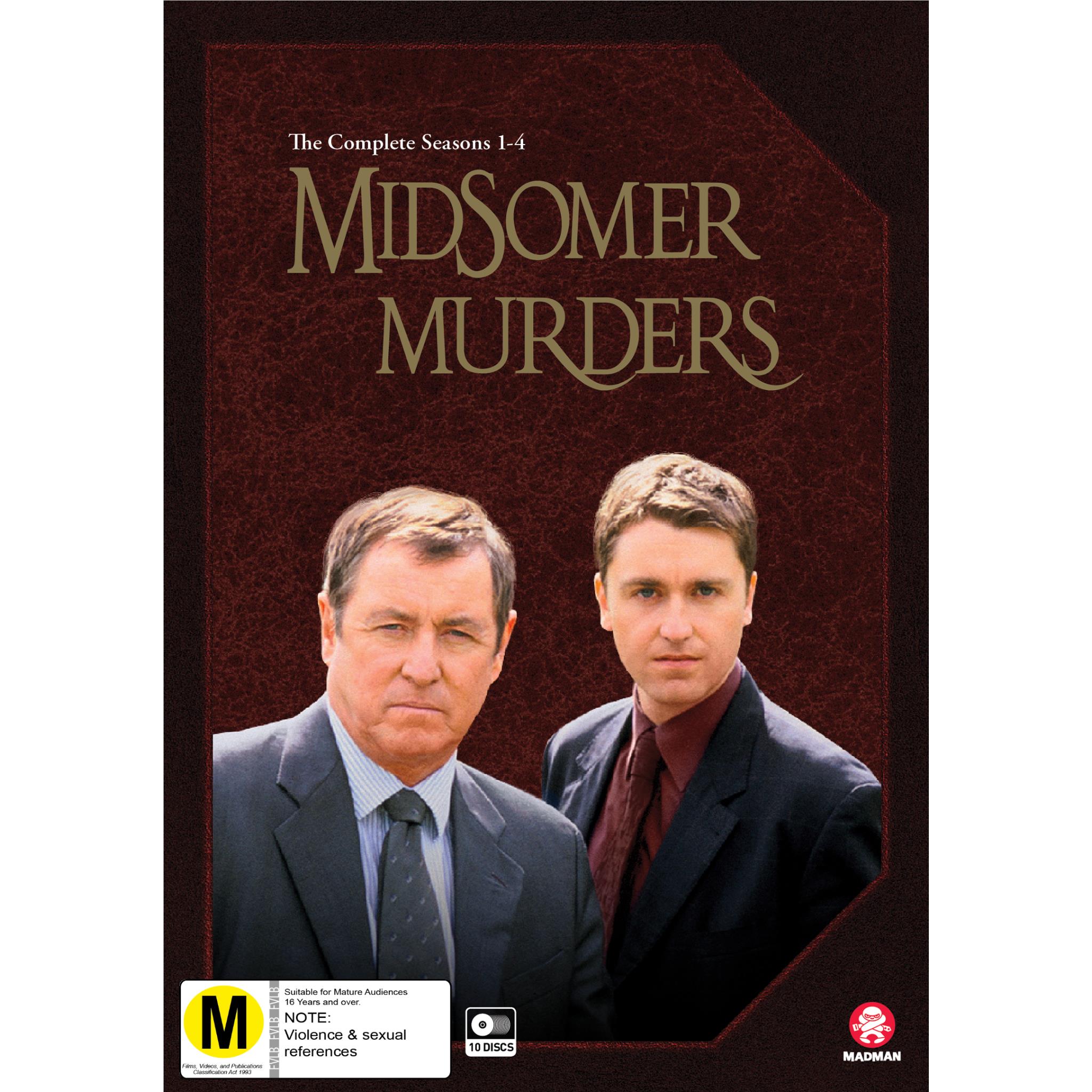 Midsomer Murders Season 1-4 JB Hi-Fi NZ