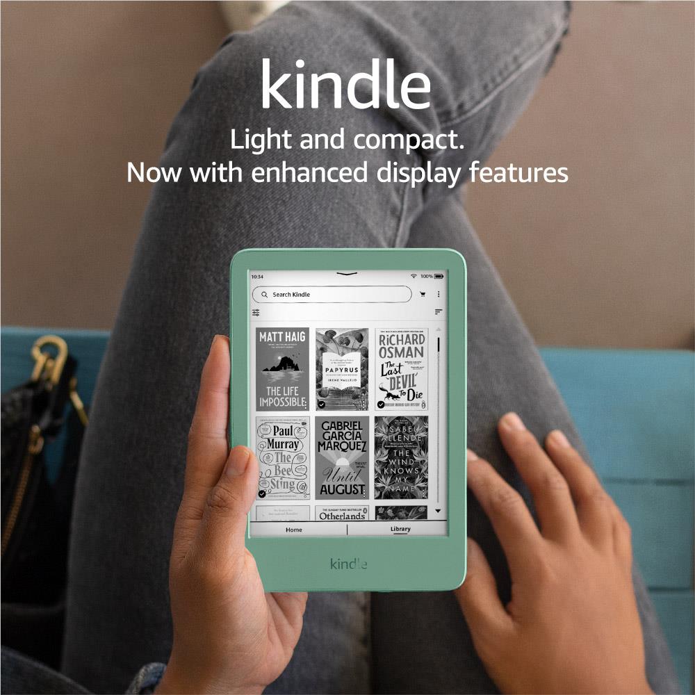 Kindle 11th Gen 6” 16GB (Matcha Green) [2024] - JB Hi-Fi NZ