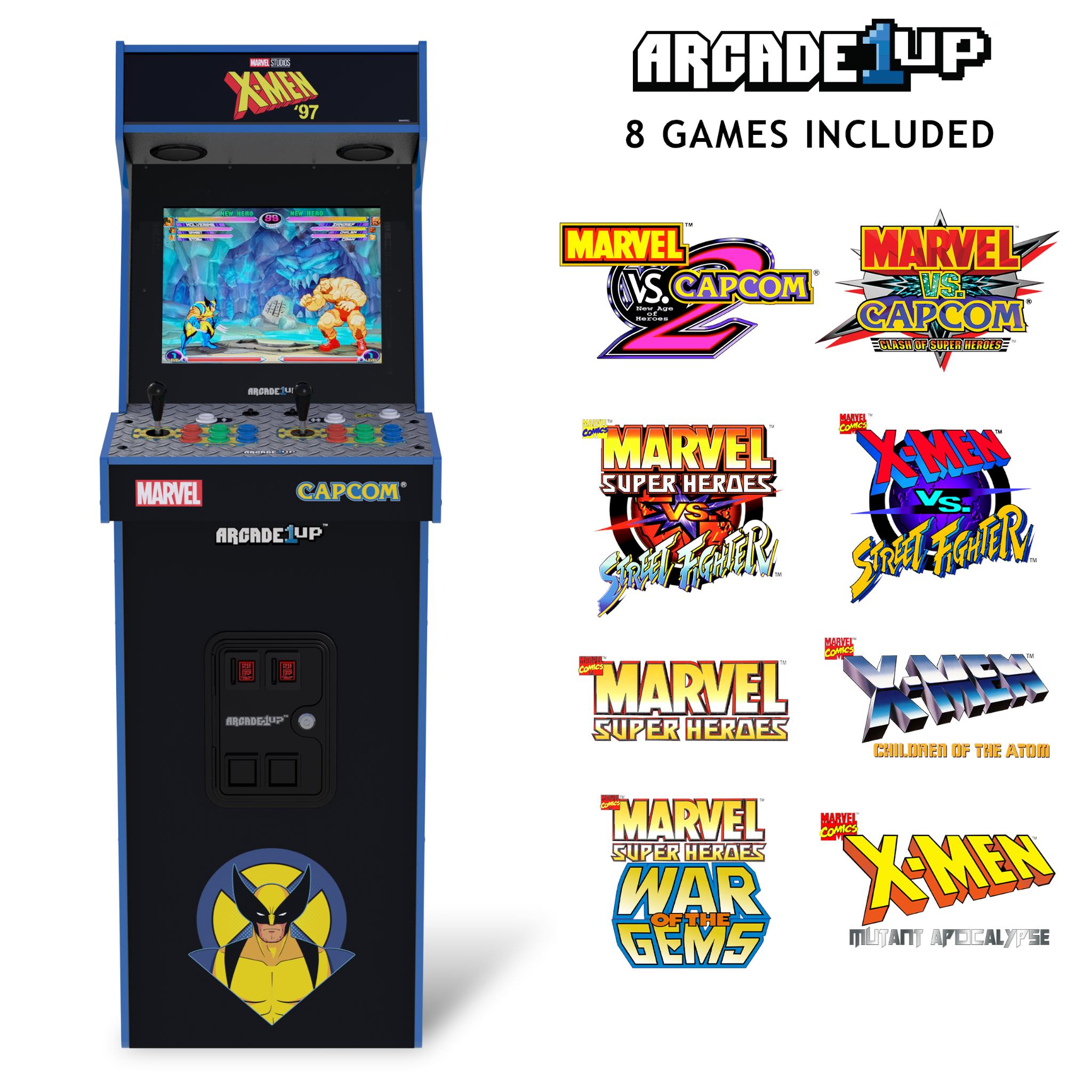①arcade1up Marvel vs CAPCOM 筐体 Arcade1Up announces new Marvel vs. Capcom and X-Men vs