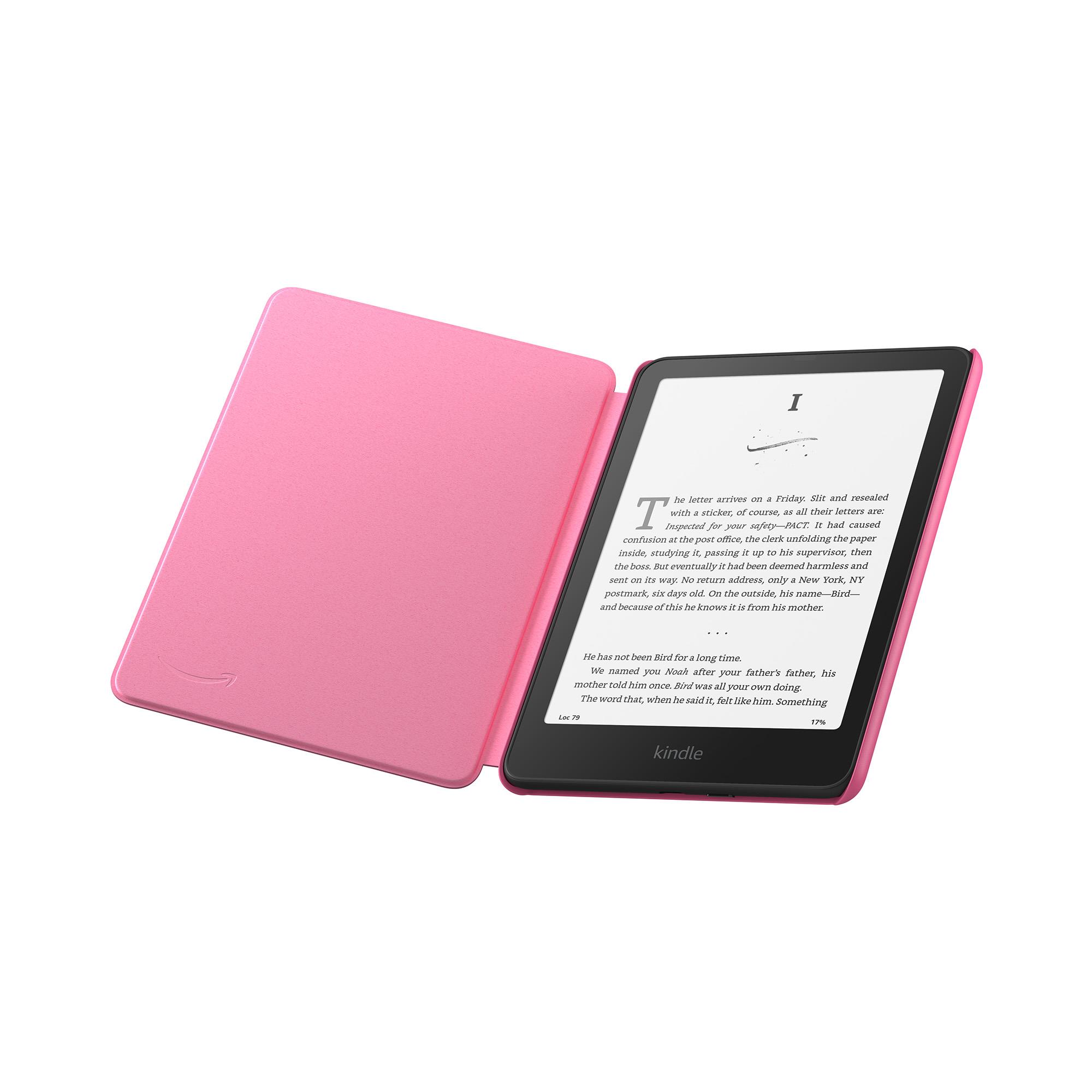 Kindle Paperwhite/Colorsoft Fabric Cover for 12th Gen (Raspberry