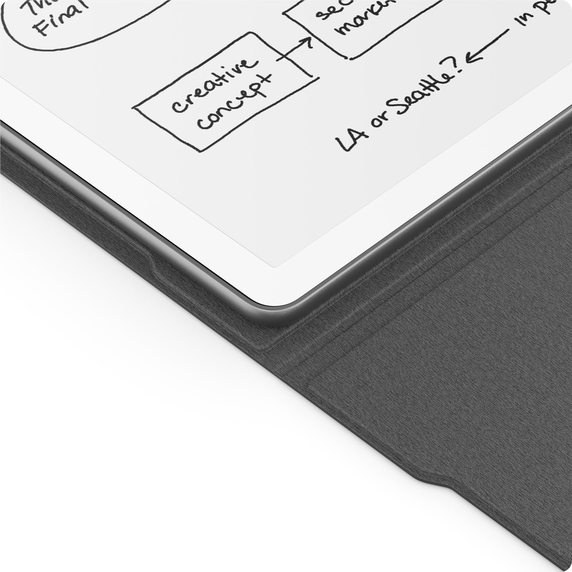 Kindle Scribe Leather Folio (Black)[2024] - JB Hi-Fi NZ