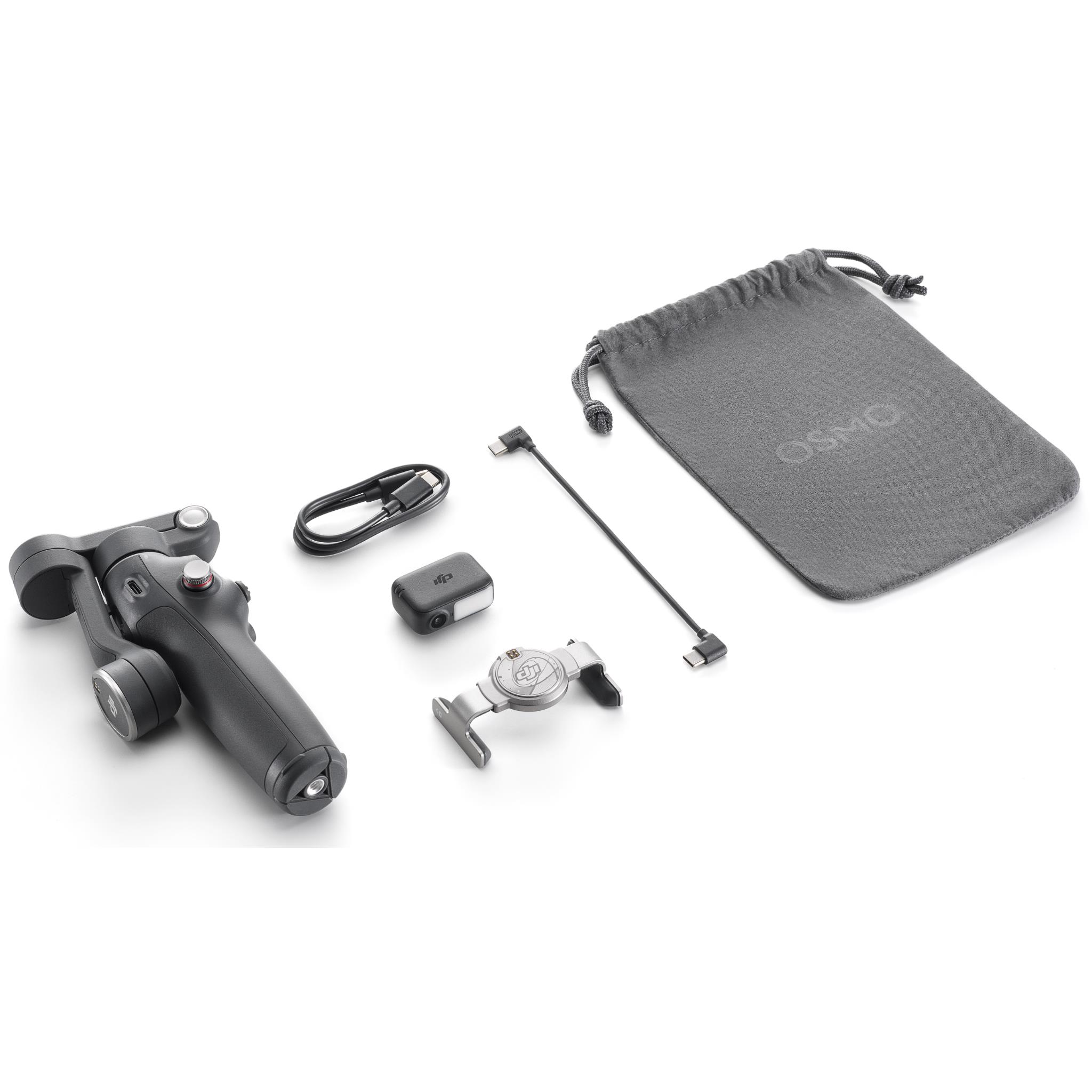 Dji p DJI 3-Axis Smartphone Gimbal Stabilizer Bundle With 2