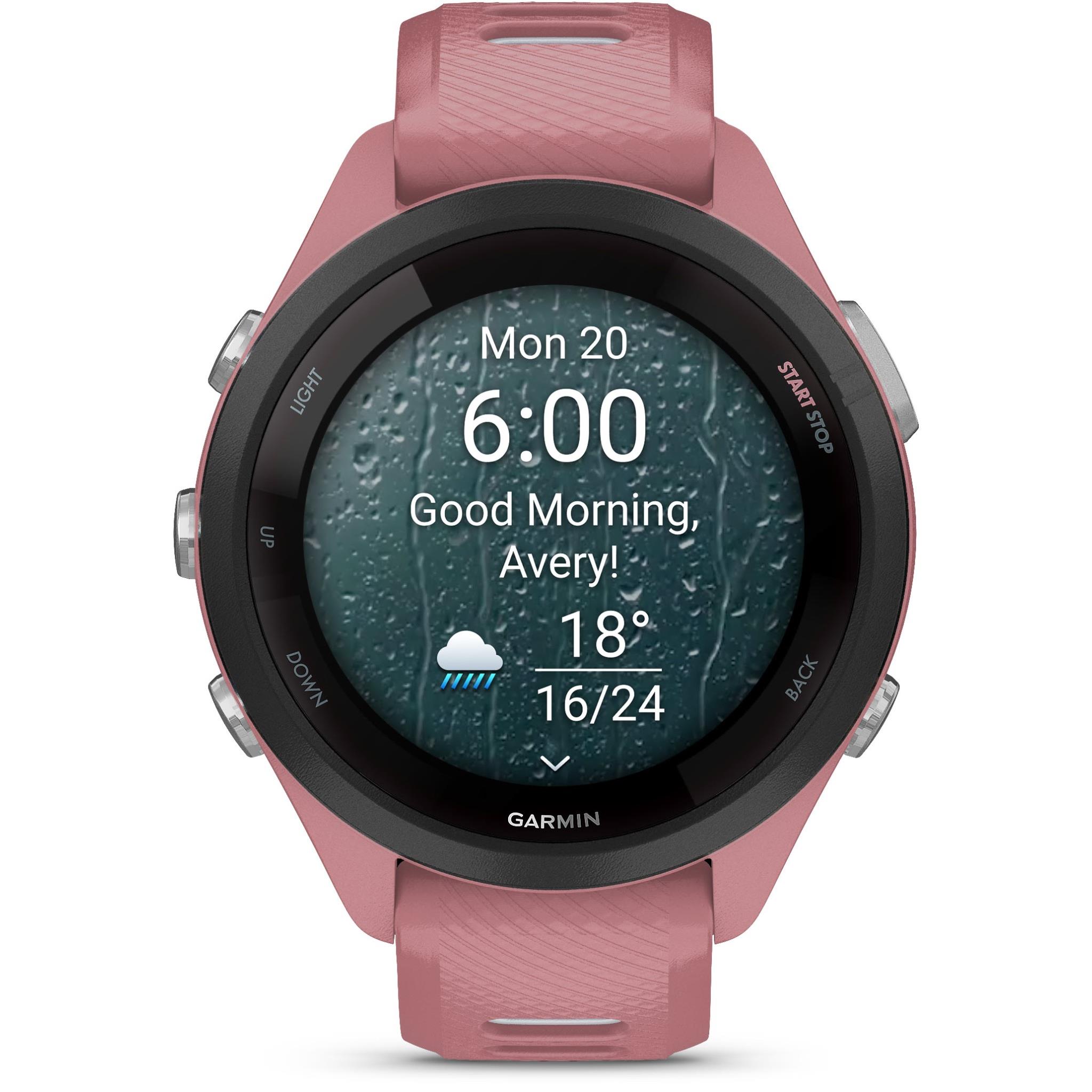 Garmin Forerunner 265S Sports Watch (Pink/White) - JB Hi-Fi NZ