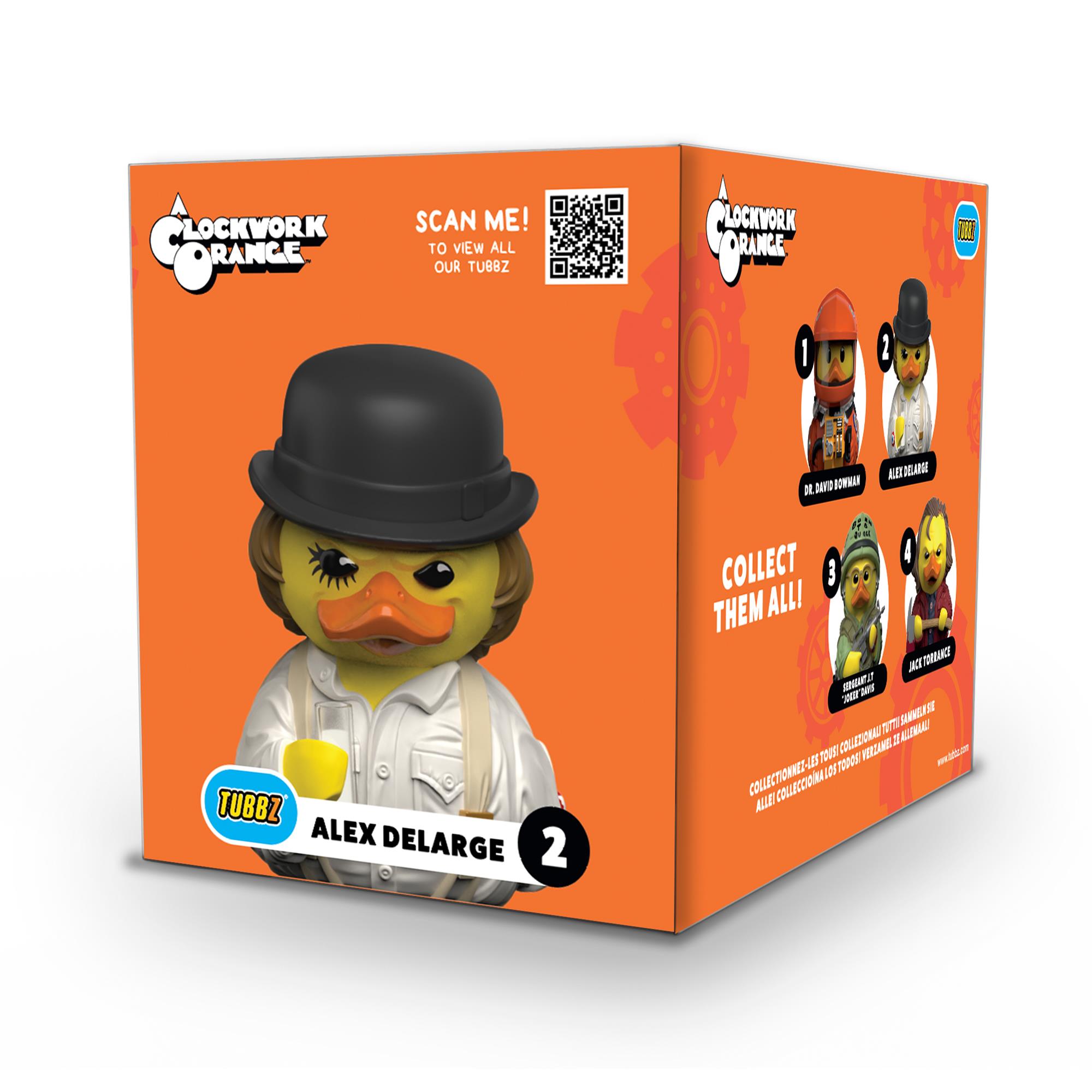 Cosplaying Duck Collectible TUBBZ A Clockwork Orange Alex Delarge Rubber  Duck - Boxed Edition Collectible Cosplaying Duck Figure Hannibal Merch, image size:2000x2000