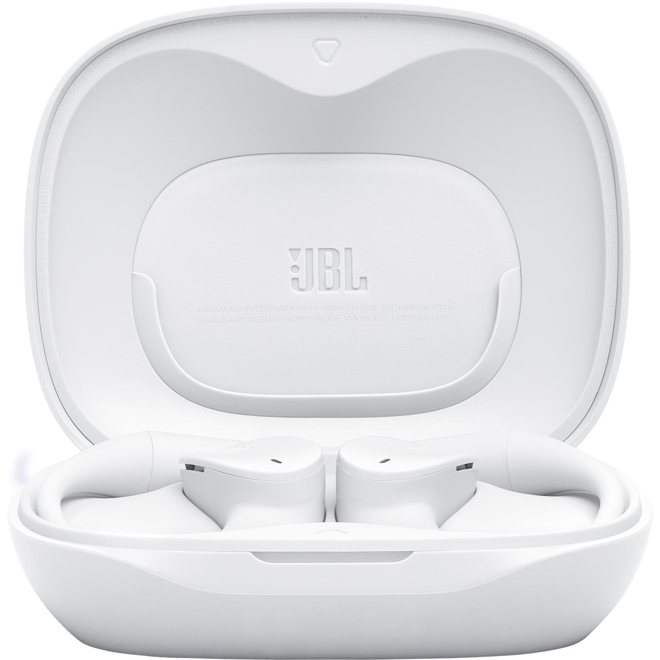 JBL Sense Lite True Wireless Open-Ear Headphones (White) - JB Hi-Fi NZ