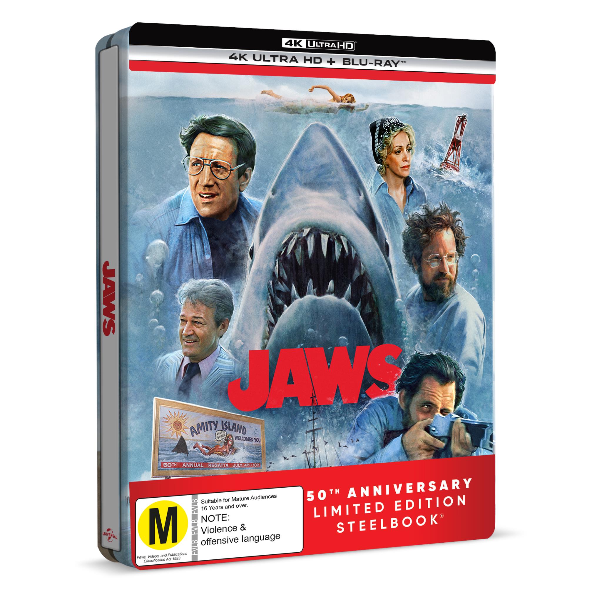 Amazon Prime Jaws Streaming Jaws 50th Anniversary Limited Edition