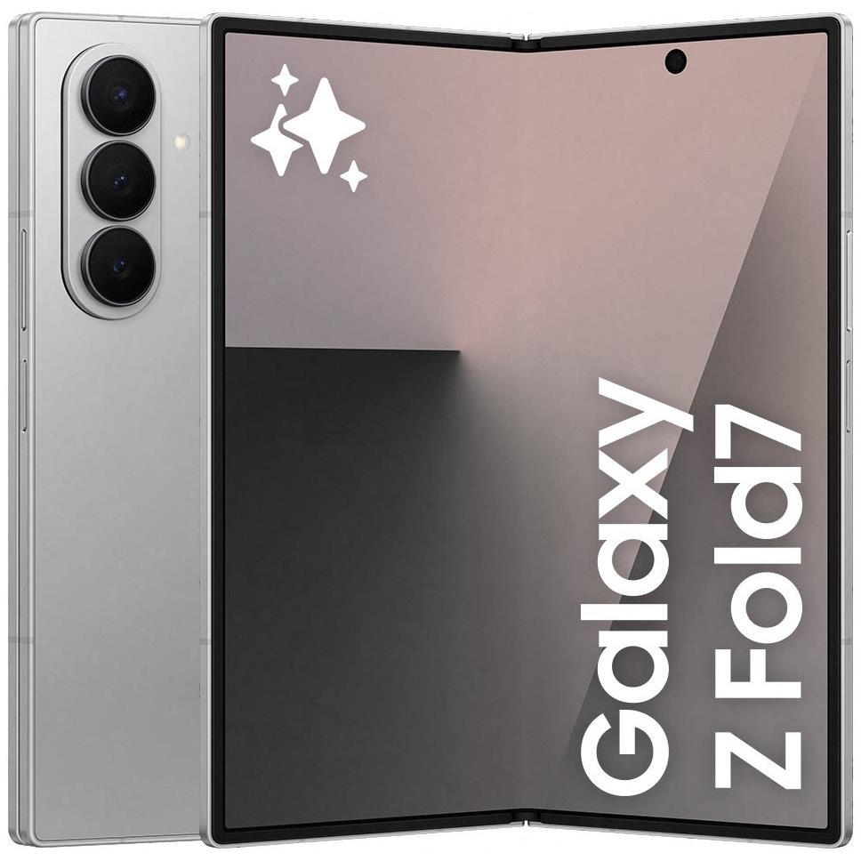 Samsung Galaxy Z Fold7 シルバーシャドウ256GB 未使用 Galaxy Z Fold7を購入。シルバーシャドウ。開封写真。デザイン