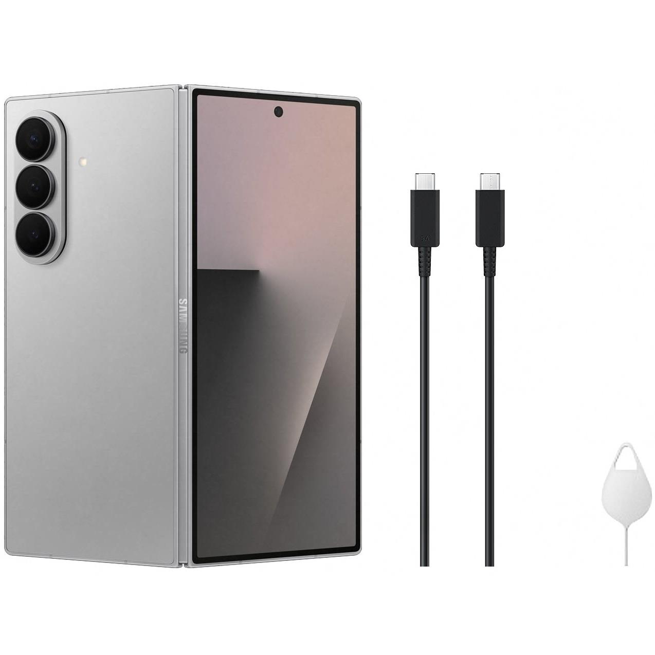 Samsung Galaxy Z Fold7 5G 512GB (Silver Shadow) - JB Hi-Fi NZ