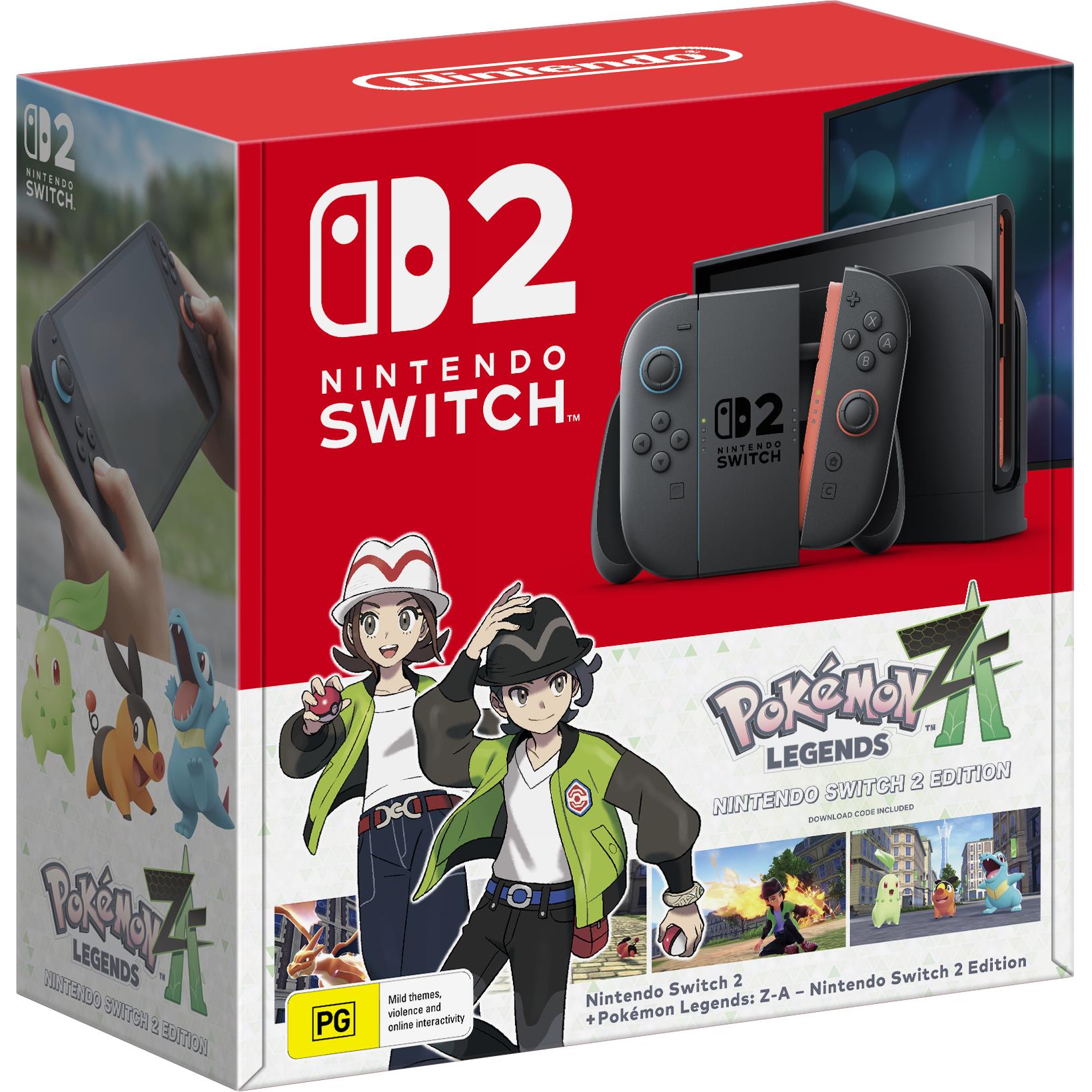 Nintendo Switch 2 Console + Pokémon Legends- Z-A Bundle - JB