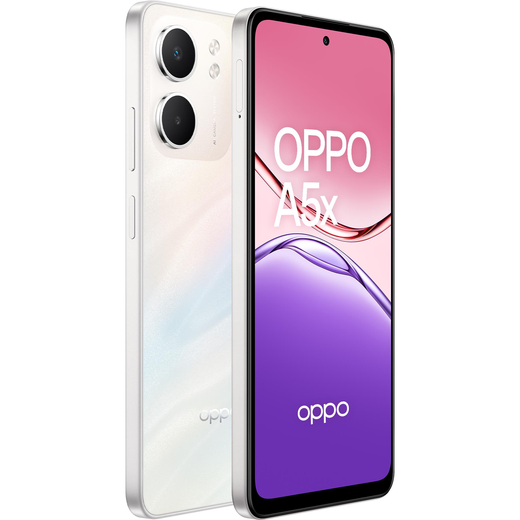 OPPO A5X 128GB (Laser White) - JB Hi-Fi NZ