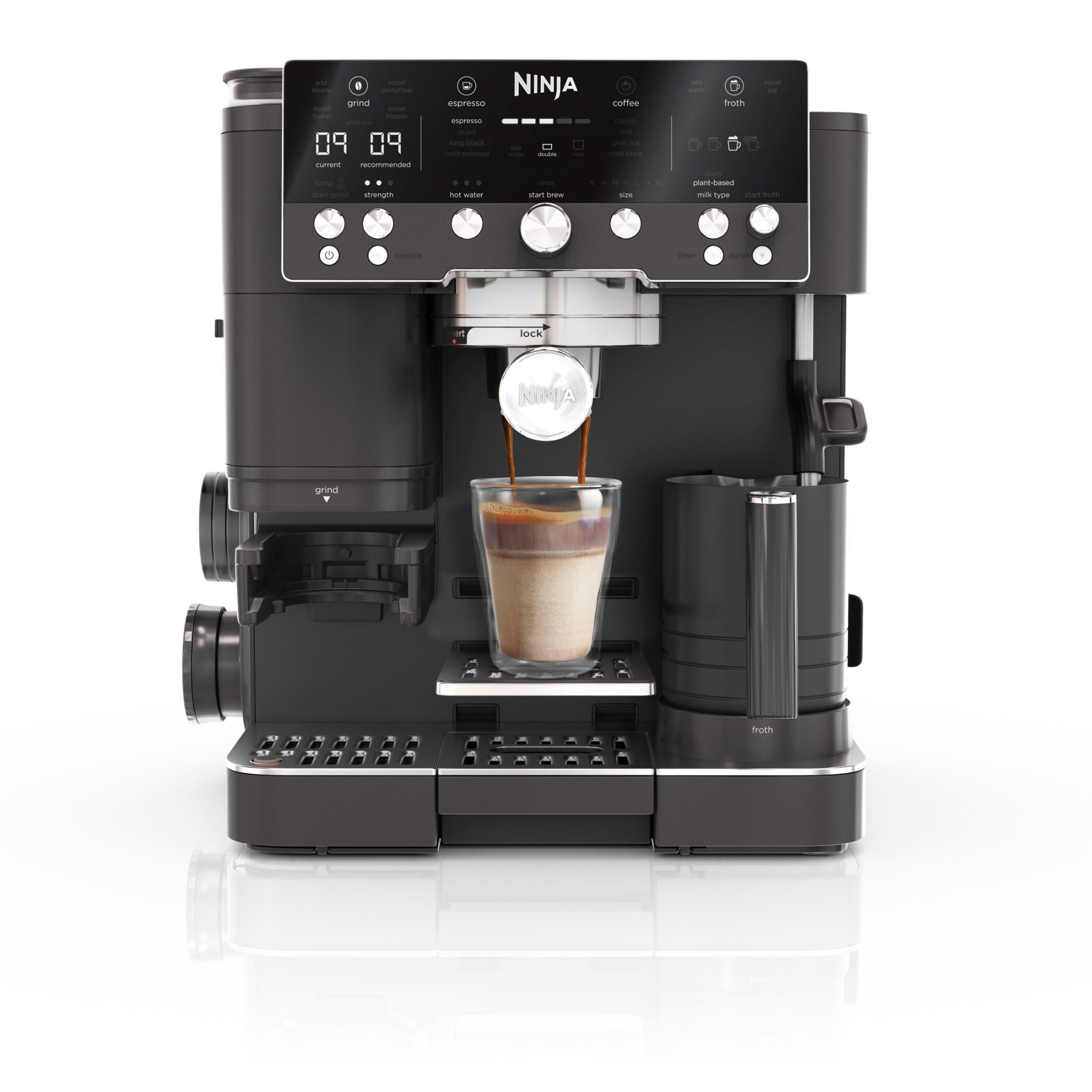 Ninja Luxe Café Espresso Machine (Black) - JB Hi-Fi NZ