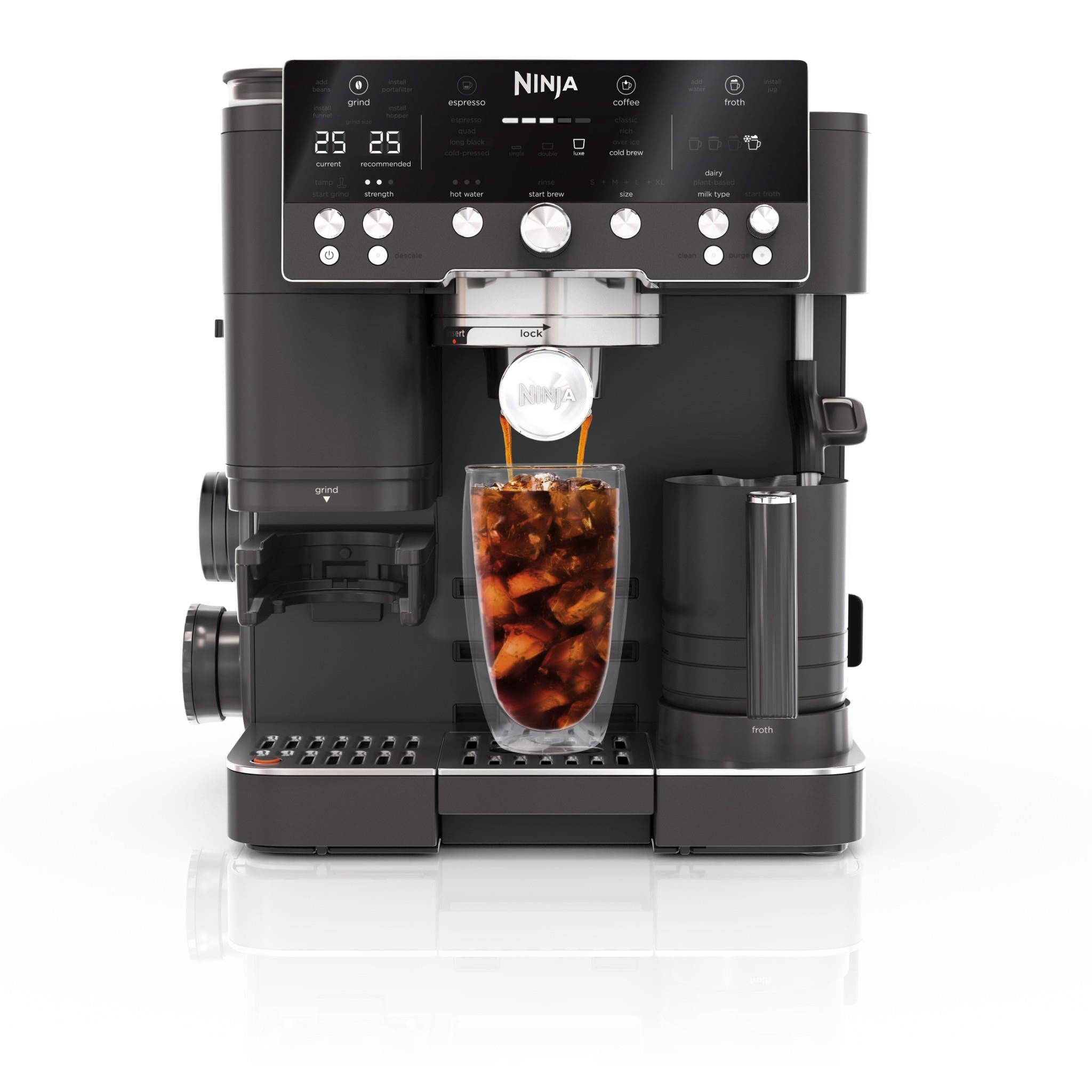 Ninja Luxe Café Espresso Machine (Black) - JB Hi-Fi NZ