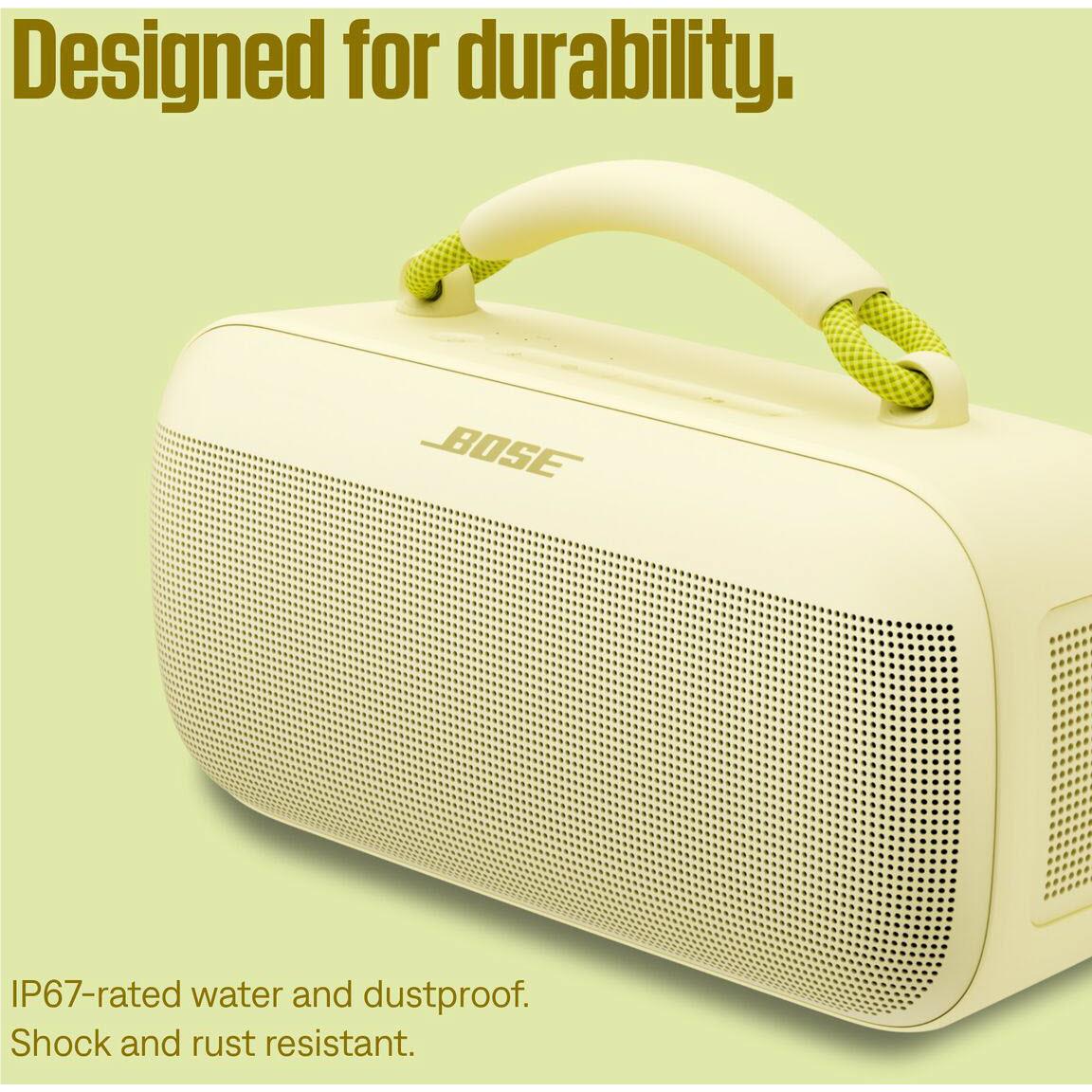 Bose SoundLink Max Portable Speaker 防水・防塵対応 シトラス