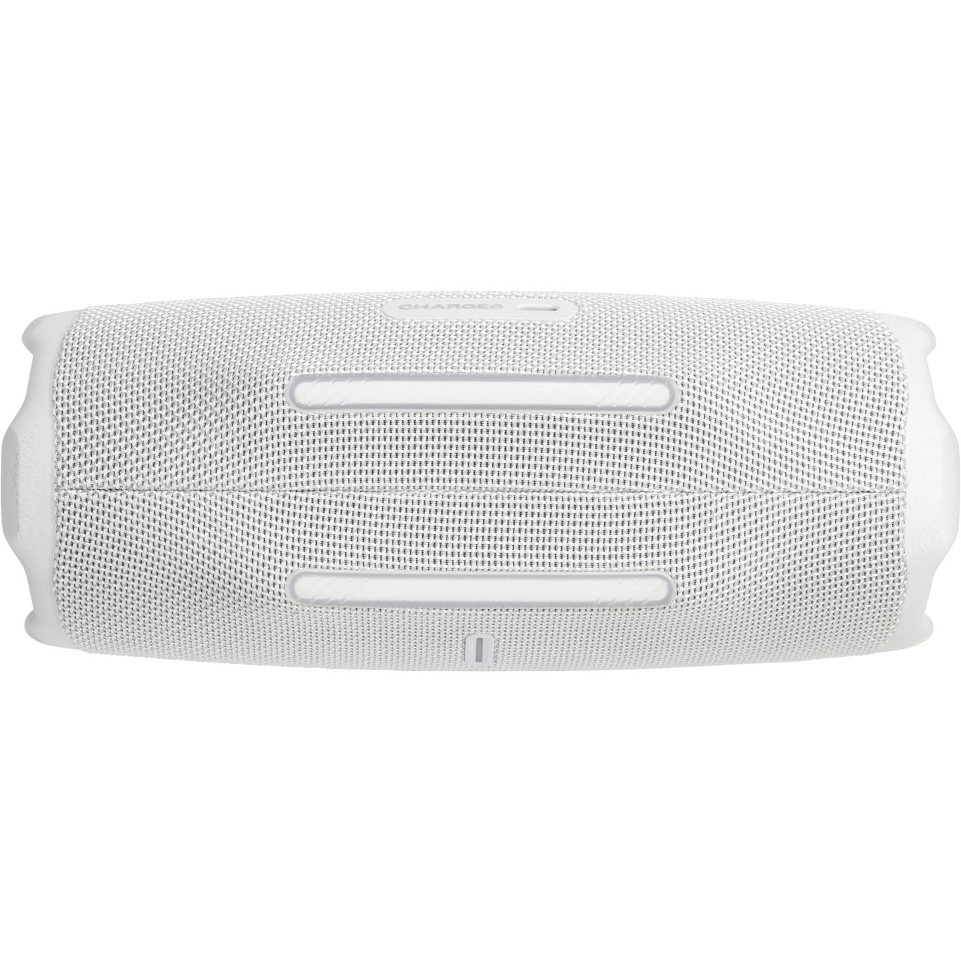 JBL Charge 6 Portable Bluetooth Speaker (White) - JB Hi-Fi NZ