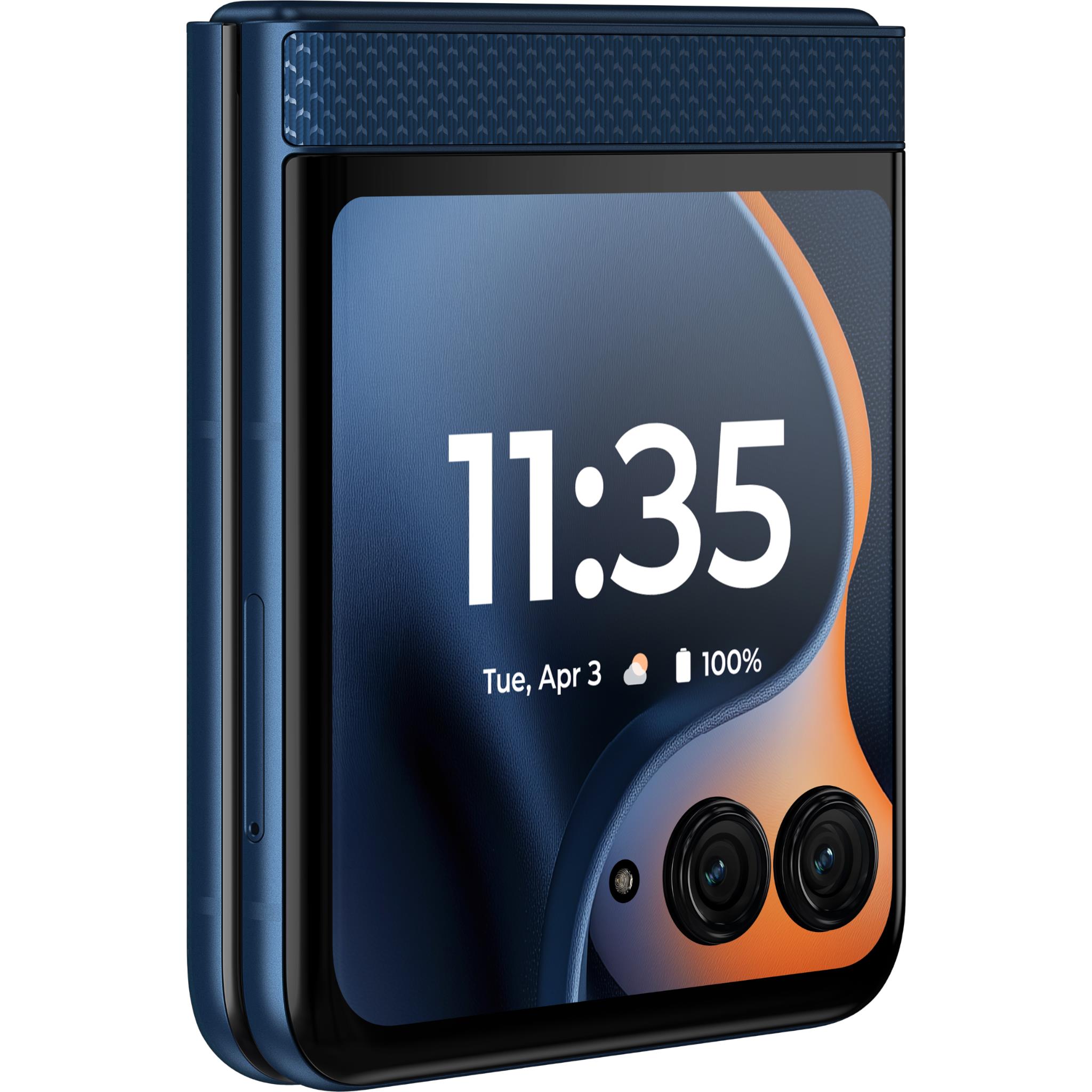 Motorola Razr 60 5G 256GB (Pantone Gibraltar Sea) - JB Hi-Fi NZ
