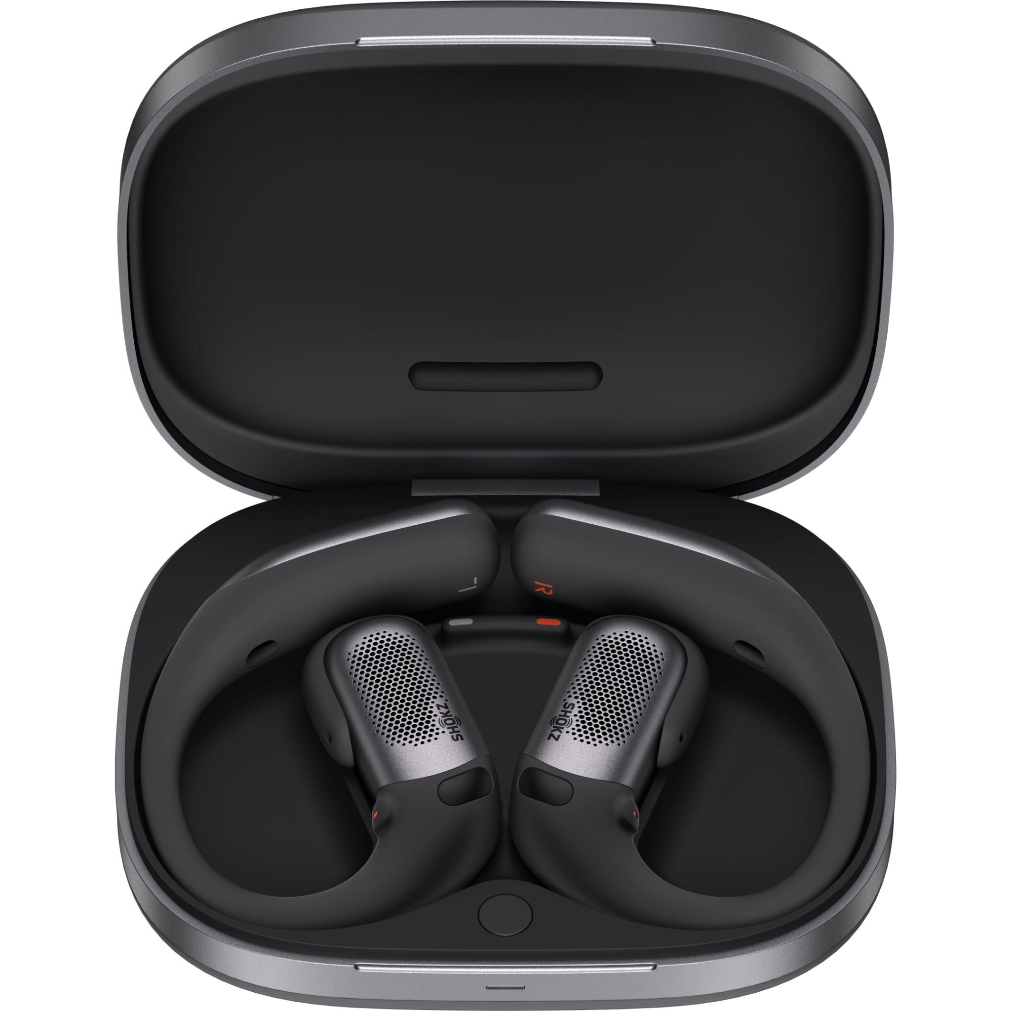 Shokz OpenFit Pro Wireless Open-Ear Headphones (Black) - JB Hi-Fi NZ