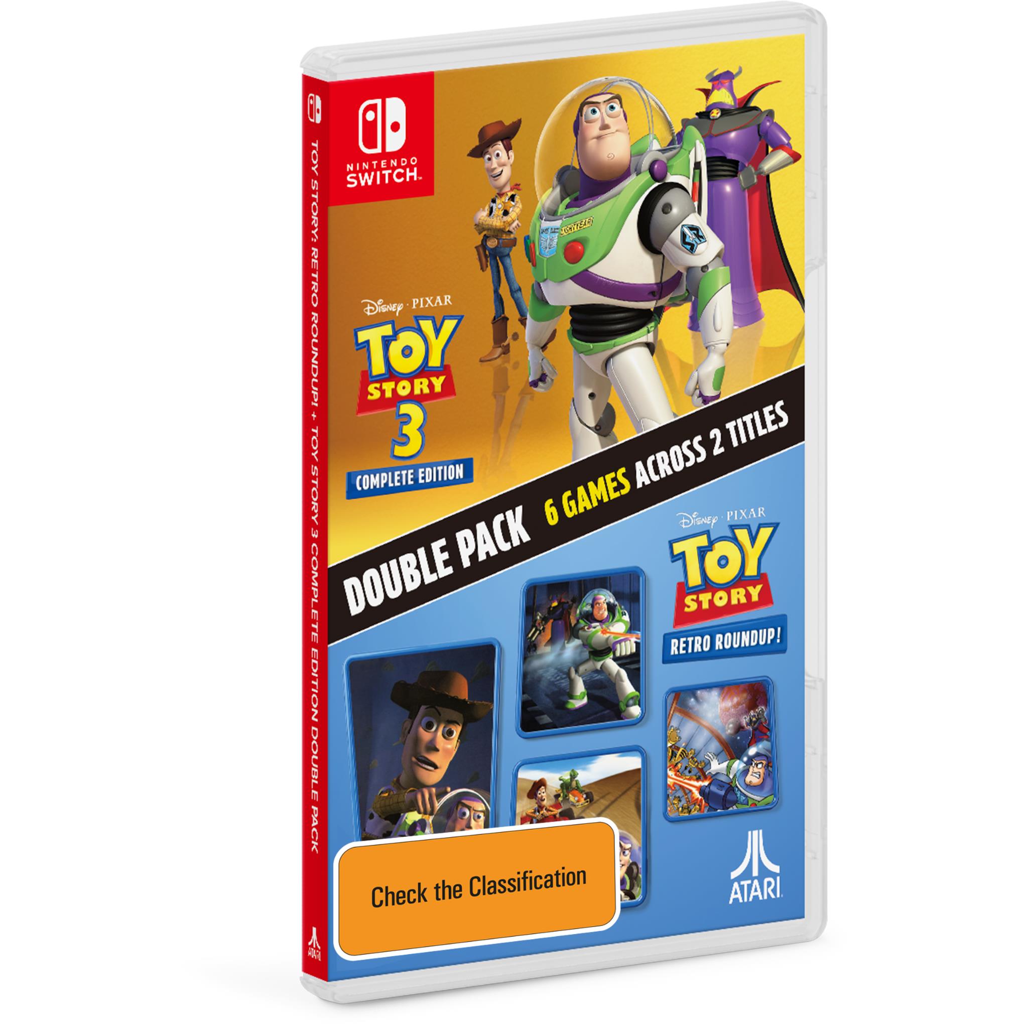Toy Story: Retro Roundup! + Toy Story 3 Complete Edition Double