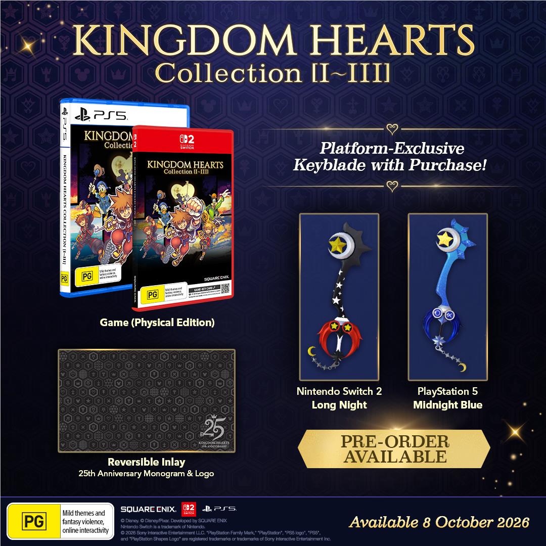Nintendo Switch KINGDOM HEARTS COLLECTORS PACK HD1.5+2.5 Kingdom Hearts Collection [I~III] - JB Hi-Fi NZ