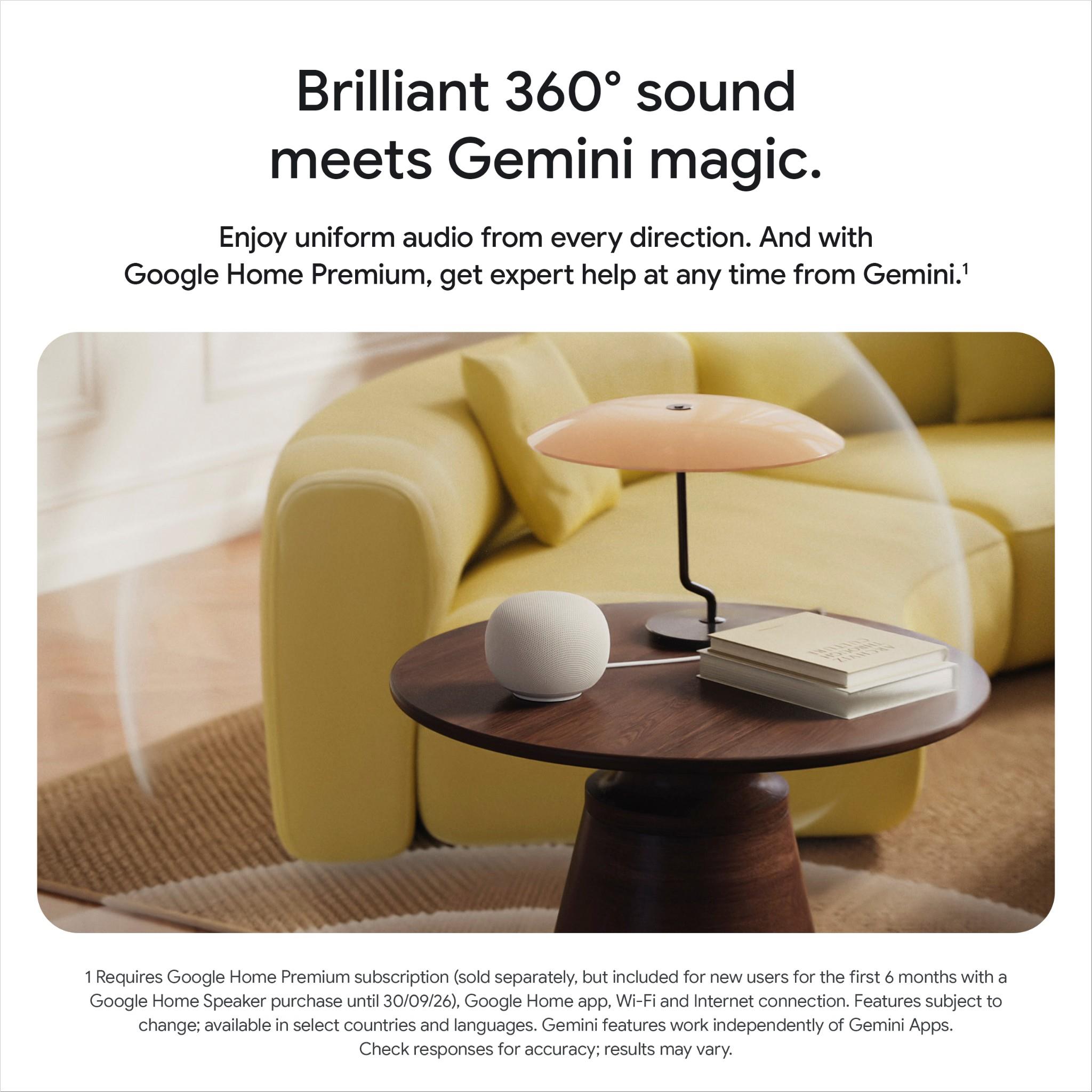 Google Home Speaker (Porcelain) - JB Hi-Fi NZ