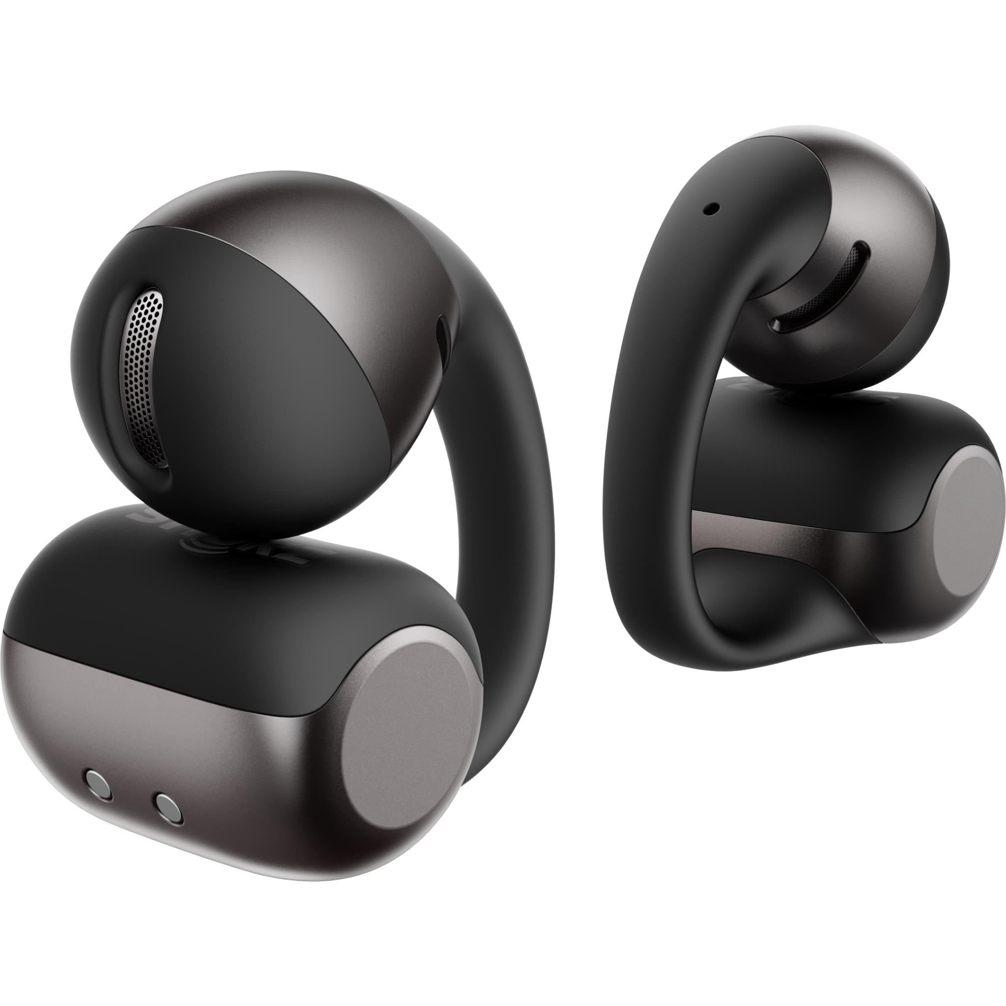 Shokz OpenDots 2 Open-ear Clip-on Earbuds (Black) - JB Hi-Fi NZ