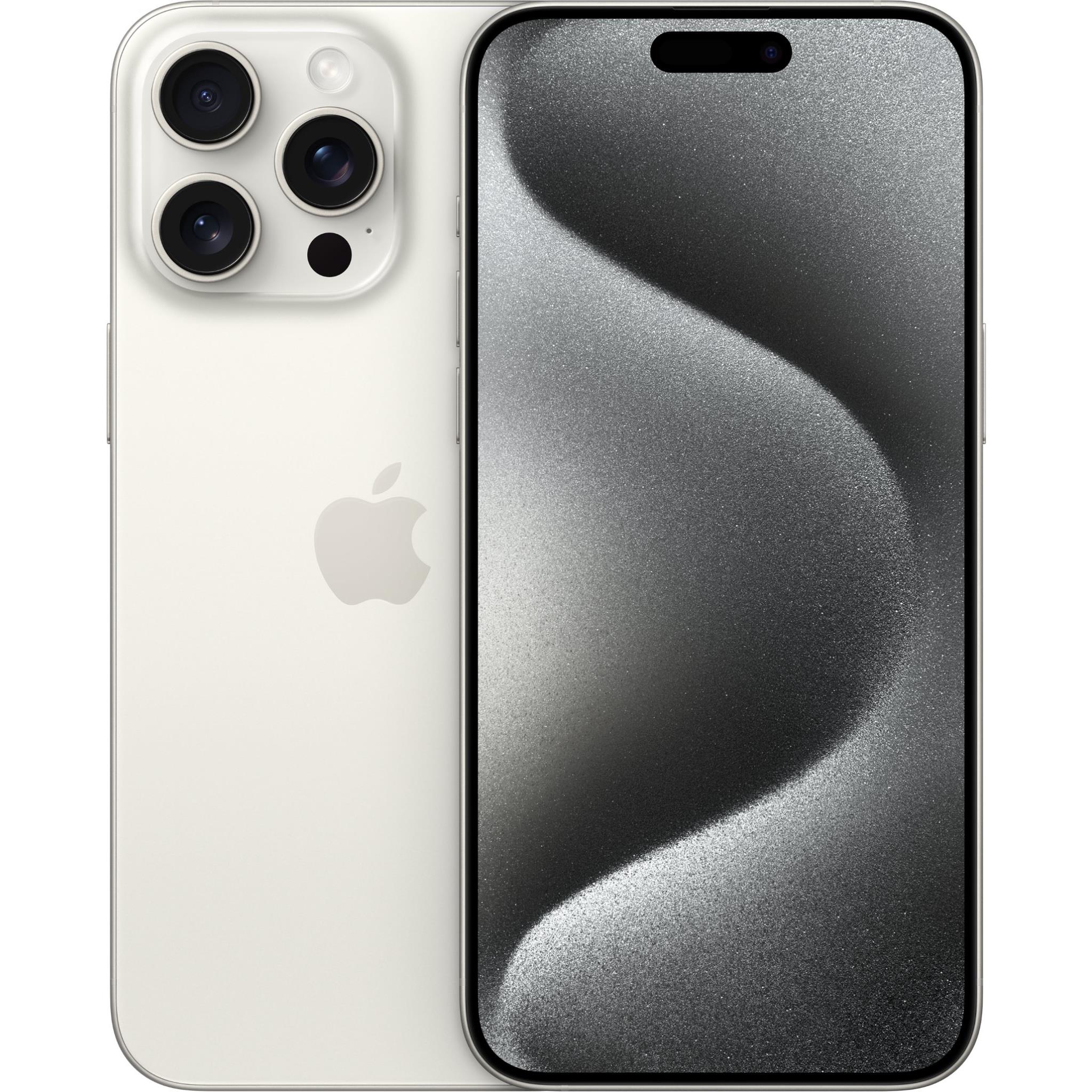Apple iPhone シルバー Apple iPhone 15 Pro Max 256GB (White Titanium) [~Refurbished: Good